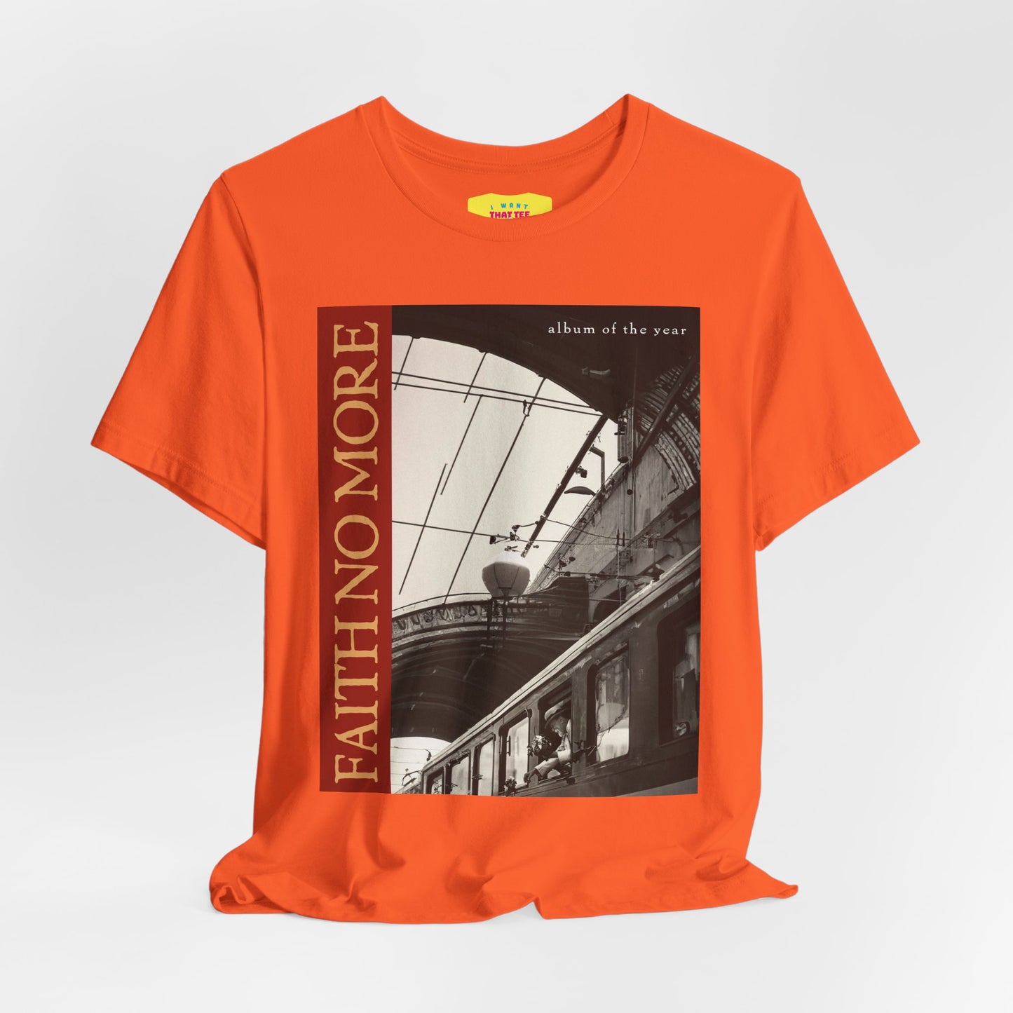 FAITH NO MORE - ALBUM OF THE YEAR (Unisex Jersey Short Sleeve Tee)