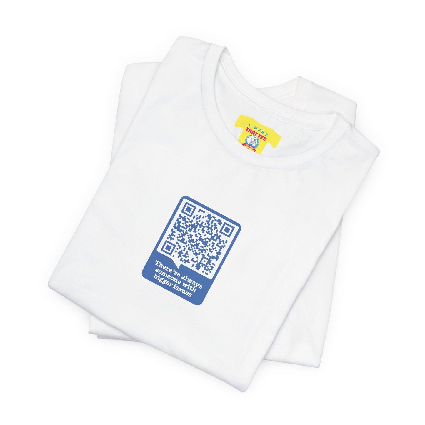 BIGGER ISSUES - APOLLO XIII QR JOKE (Unisex Softstyle T-Shirt)