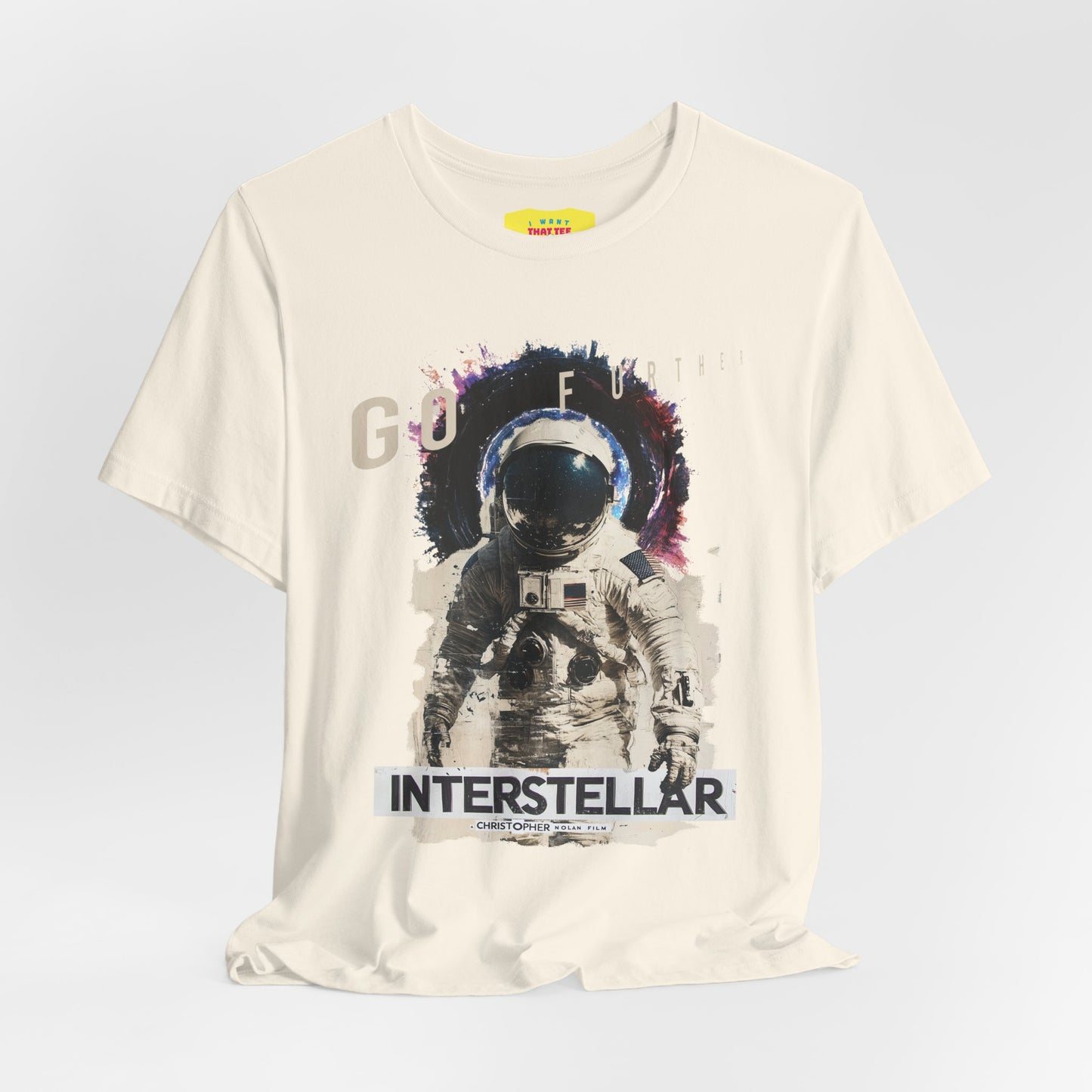 INTERSTELLAR - GO FURTHER (Unisex Jersey Short Sleeve Tee)