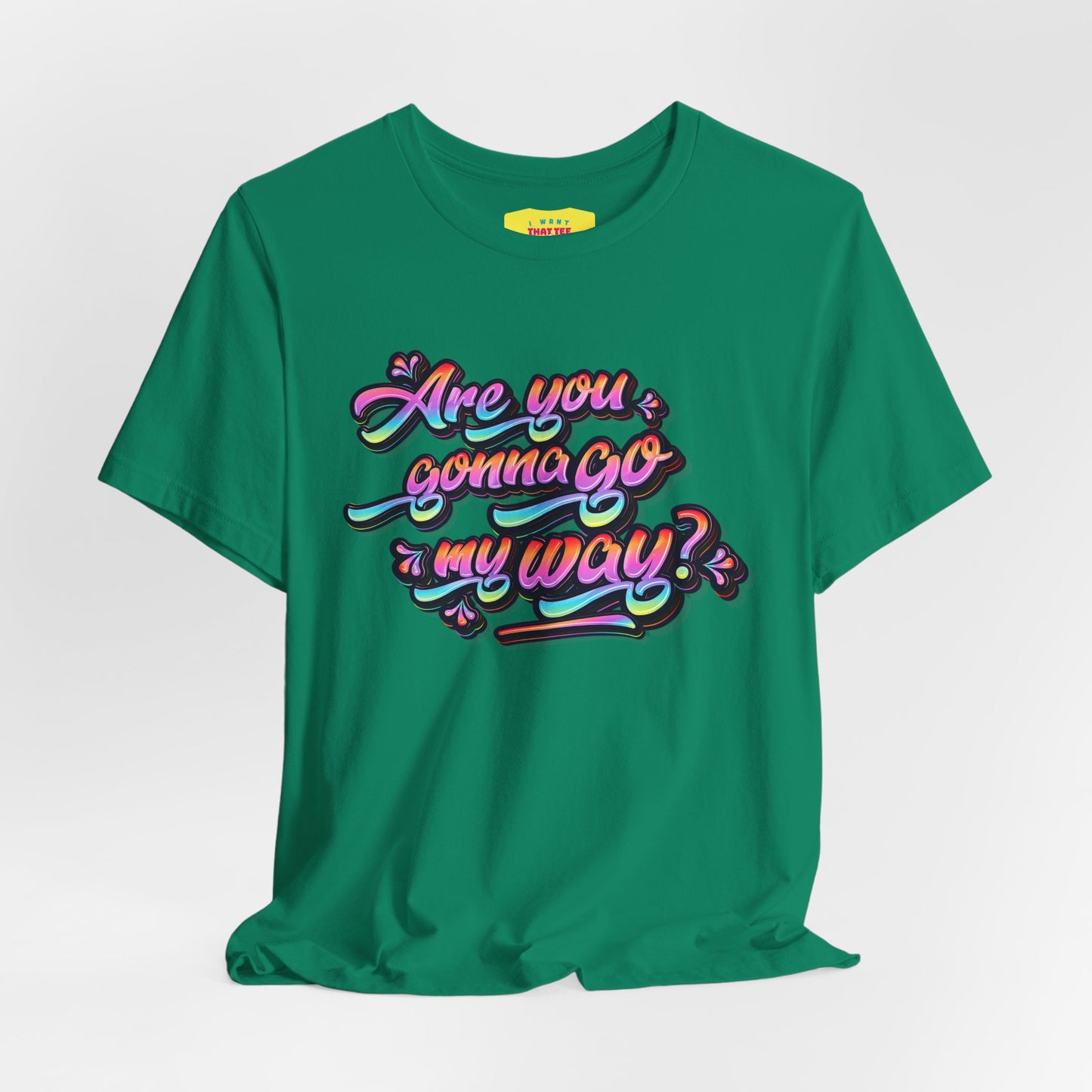 ARE YOU GONNA GO MY WAY? - LENNY KRAVITZ (Unisex Softstyle T-Shirt)