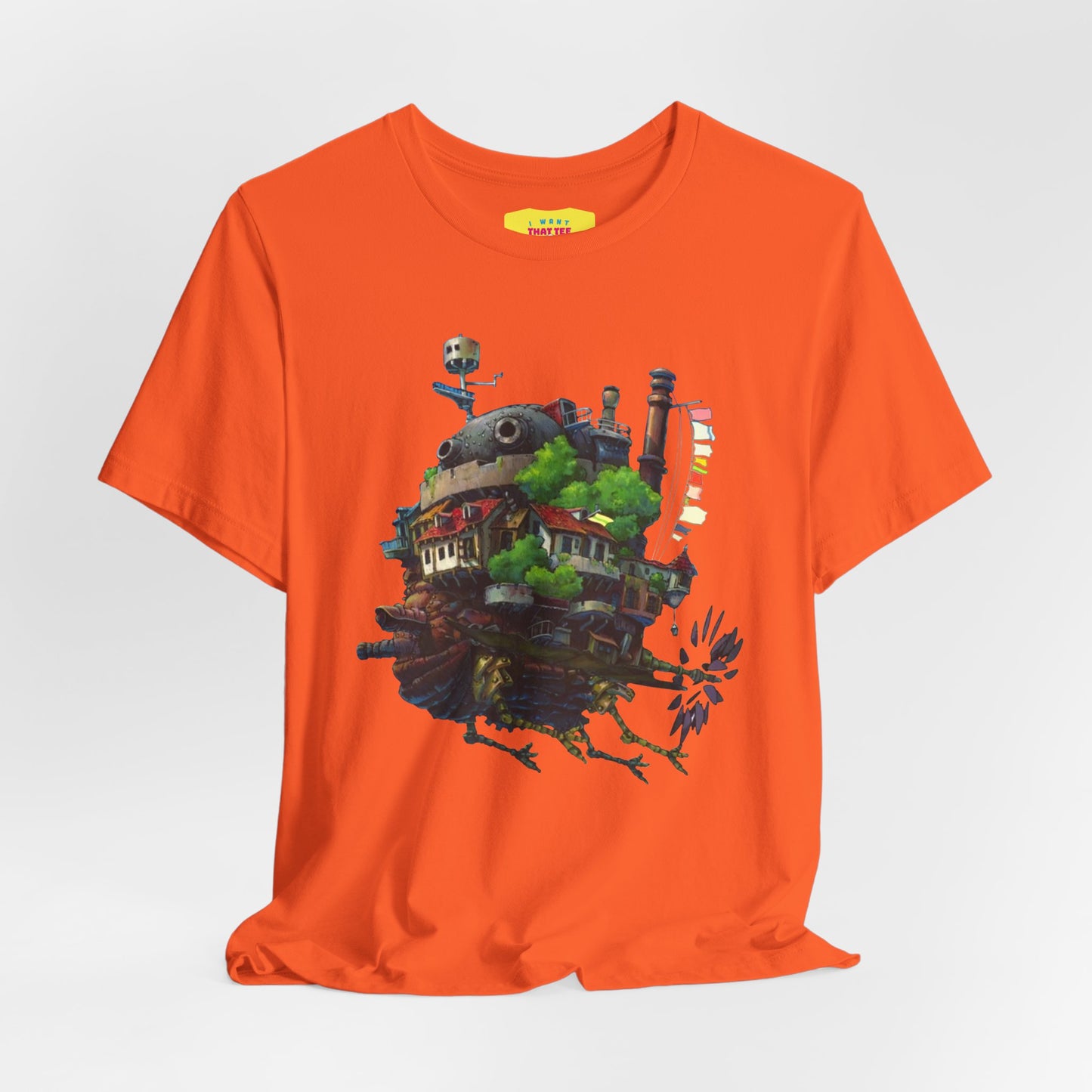 HOWL'S MOVING CASTLE (Unisex Jersey Short Sleeve Tee)