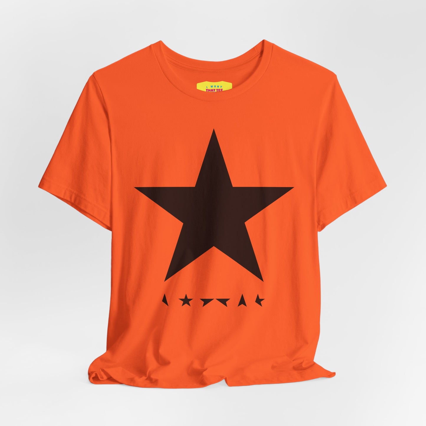 BLACKSTAR - DAVID BOWIE (Unisex Jersey Short Sleeve Tee)