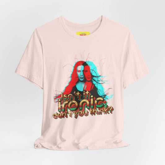 ISN'T IT IRONIC, DON'T YOU THINK? - ALANIS MORISSETTE (Unisex Softstyle T-Shirt)