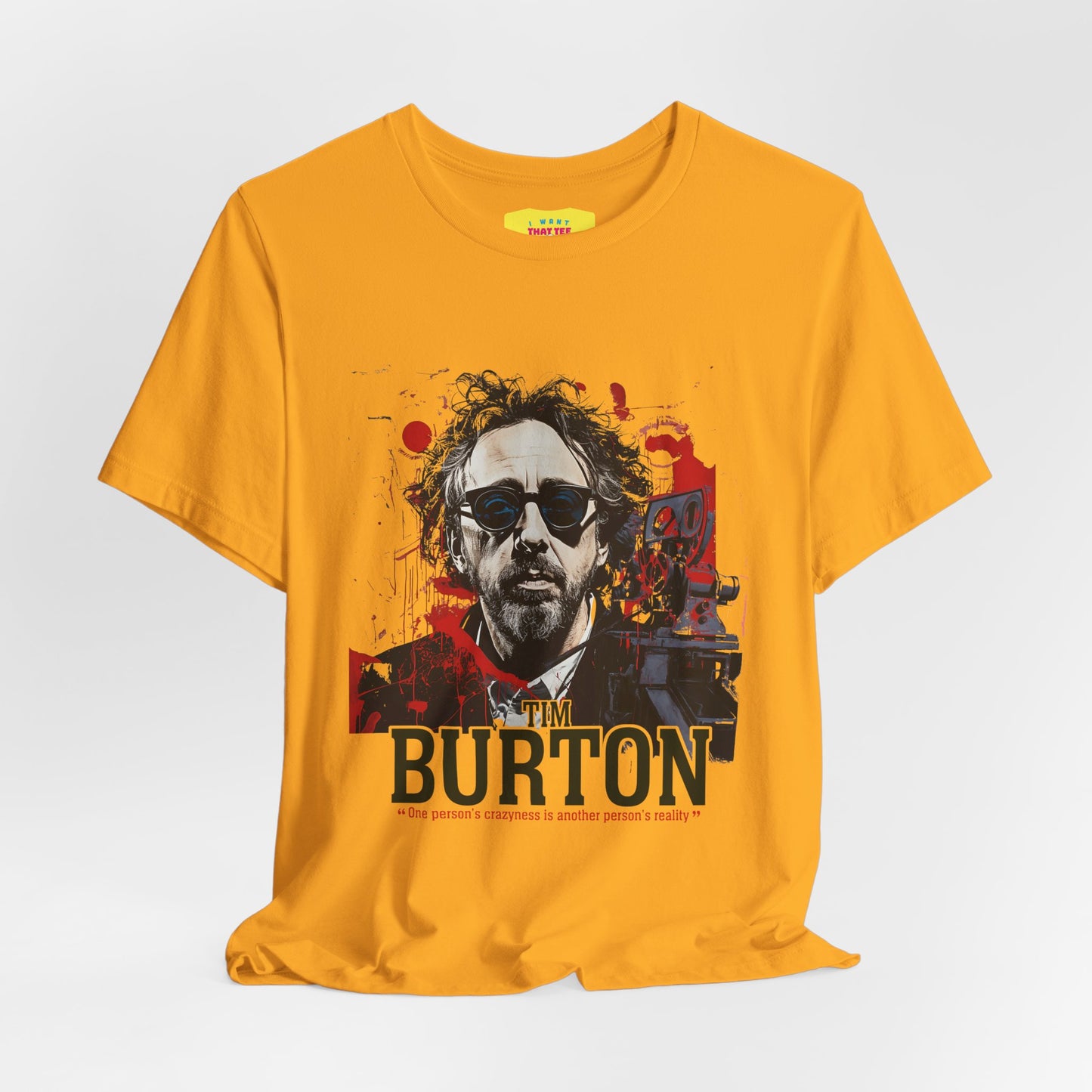 TIM BURTON - QUOTE (Unisex Softstyle T-Shirt)