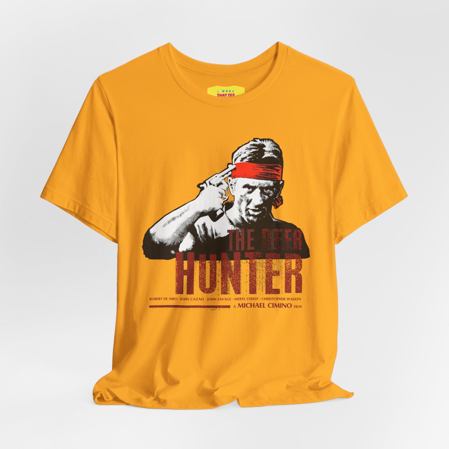 THE DEERHUNTER - A MICHAEL CIMINO FILM (Unisex Jersey Short Sleeve Tee)