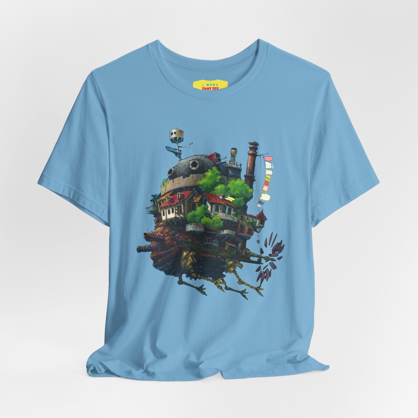 HOWL'S MOVING CASTLE (Unisex Jersey Short Sleeve Tee)