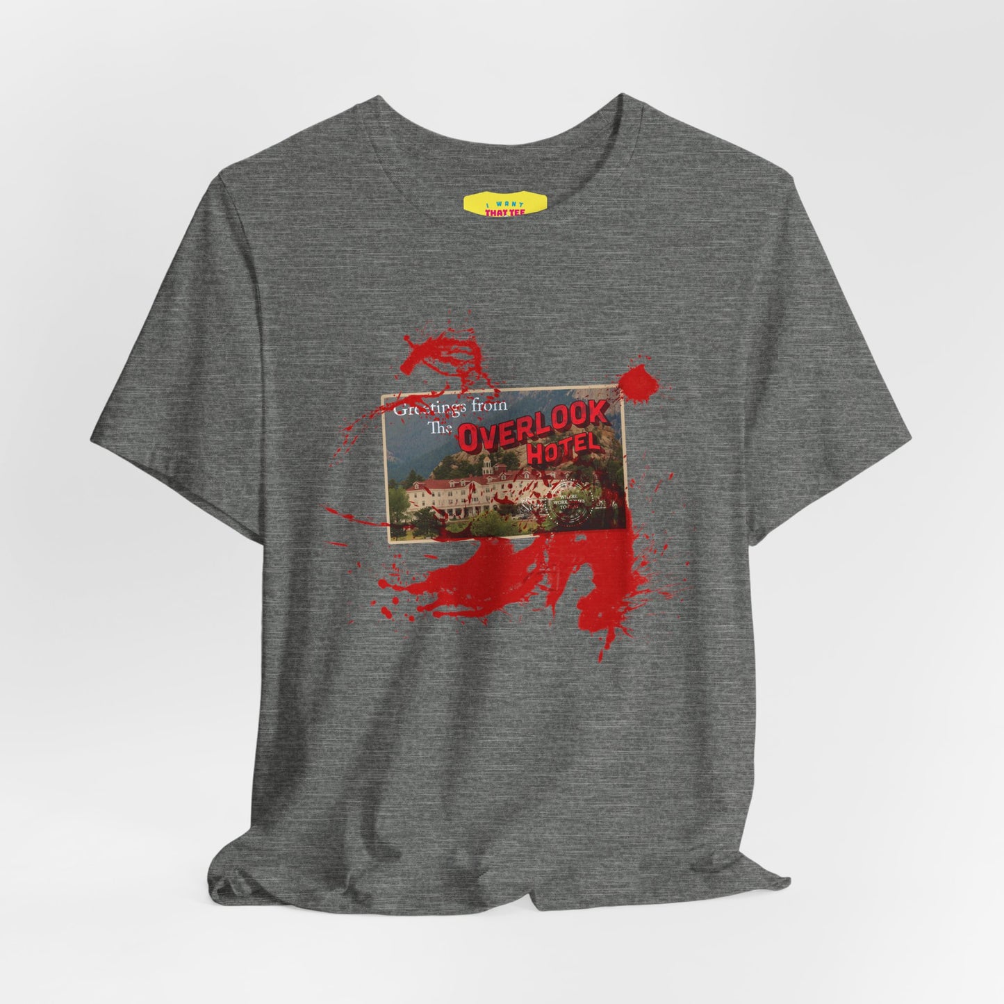 WELCOME TO OVERLOOK HOTEL - THE SHINNING (Unisex Softstyle T-Shirt)