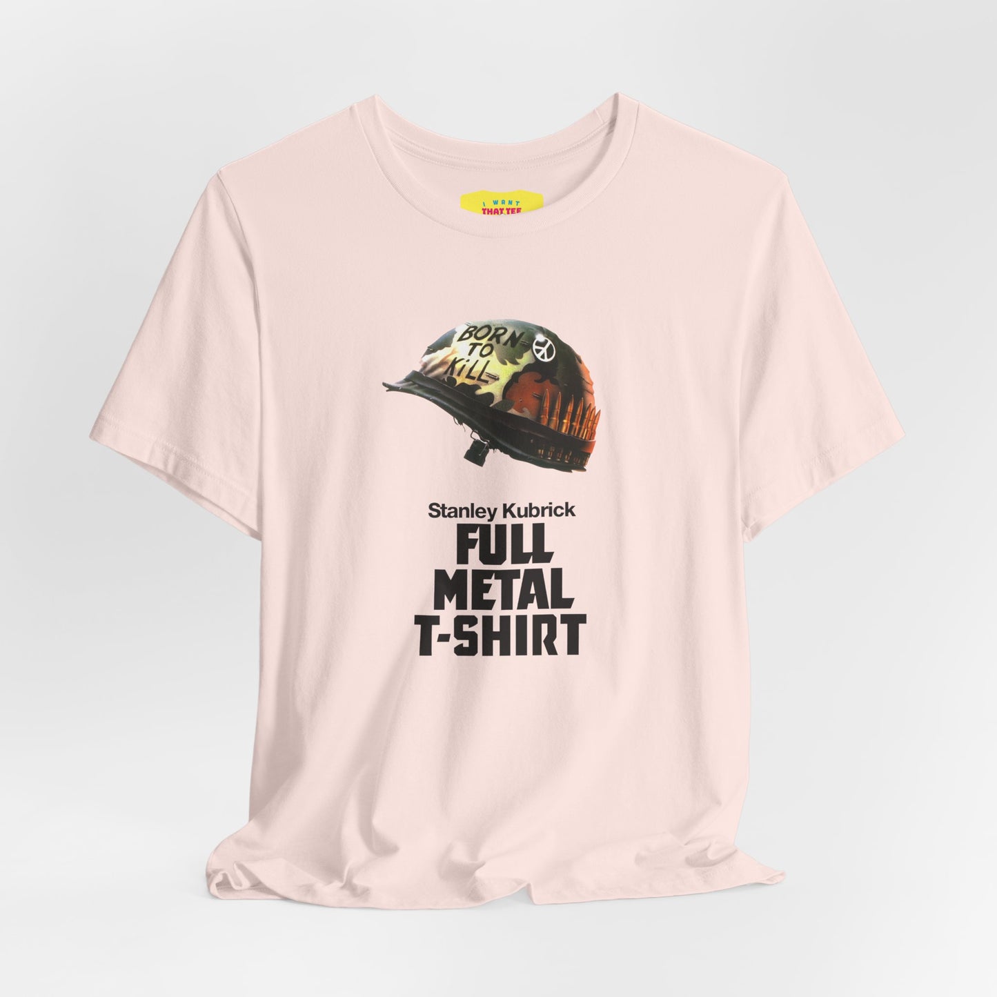 FULL METAL T-SHIRT - STANLEY KUBRICK'S MOVIE JOKE (Unisex Softstyle T-Shirt)