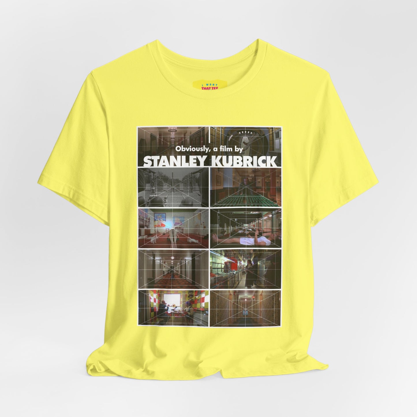 OBVIOUSLY A FILM BY STANLEY KUBRICK - STANLEY KUBRICK PERSPECTIVE (Unisex Jersey Short Sleeve Tee)