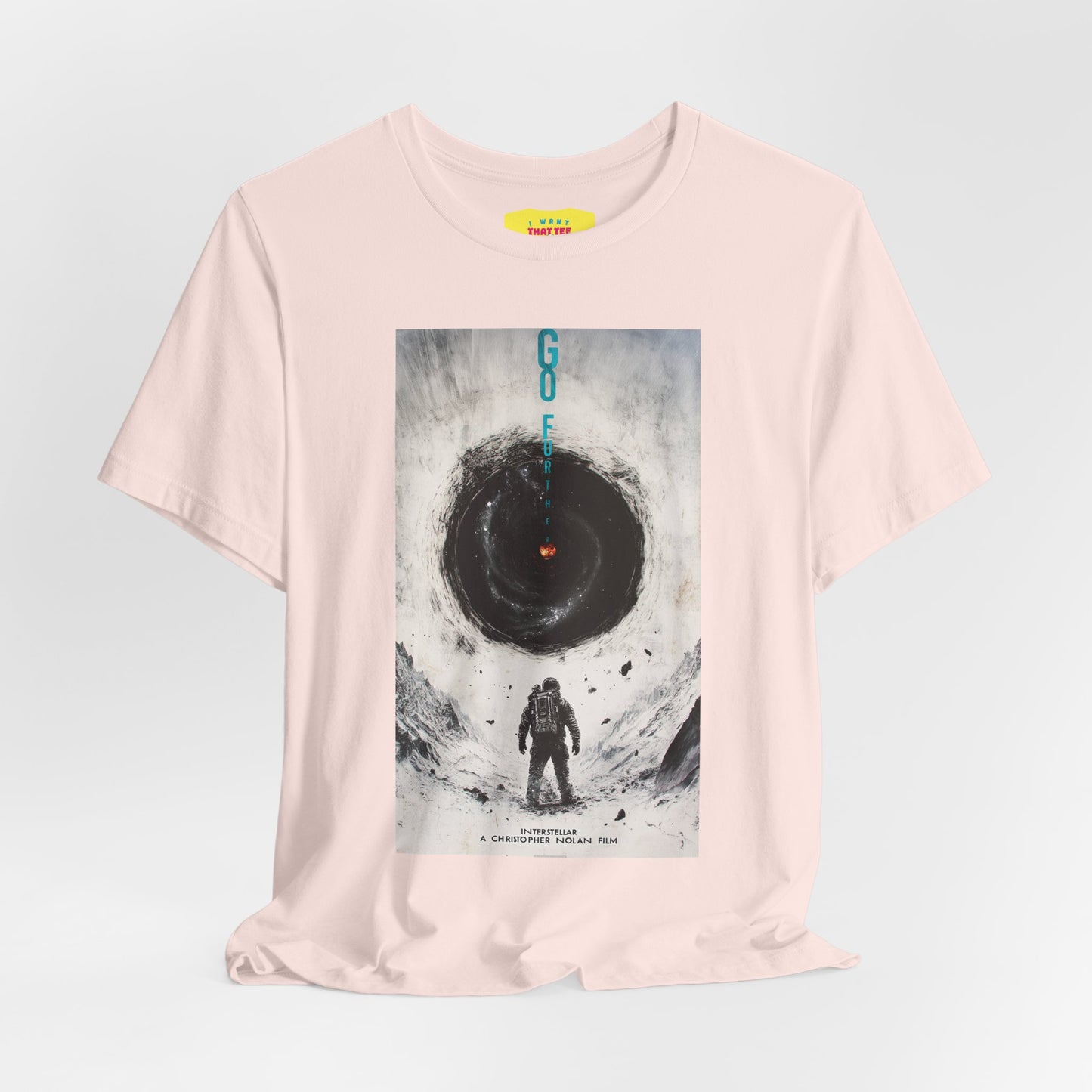 INTERSTELLAR - GO FURTHER (Unisex Jersey Short Sleeve Tee)