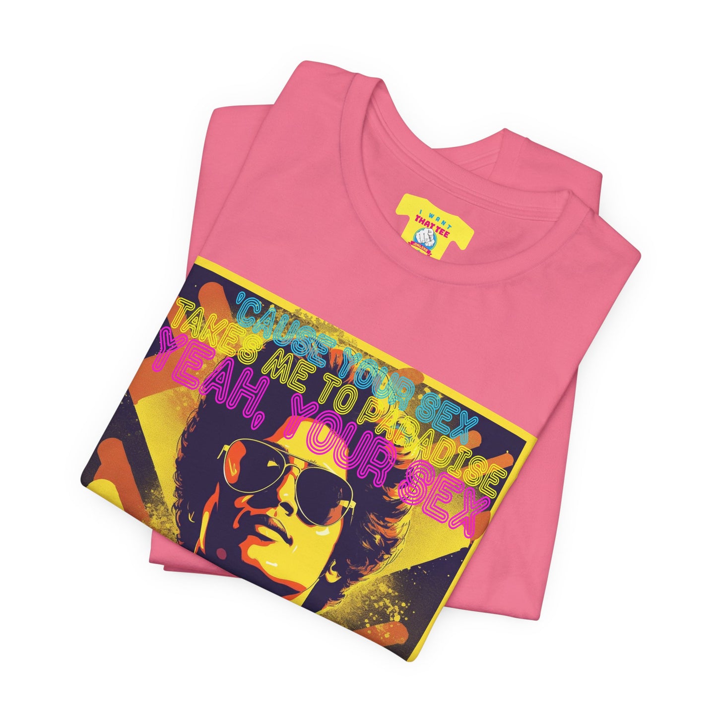 BRUNO MARS - CAUSE YOUR SEX TAKES ME TO PARADISE (Unisex Softstyle T-Shirt)