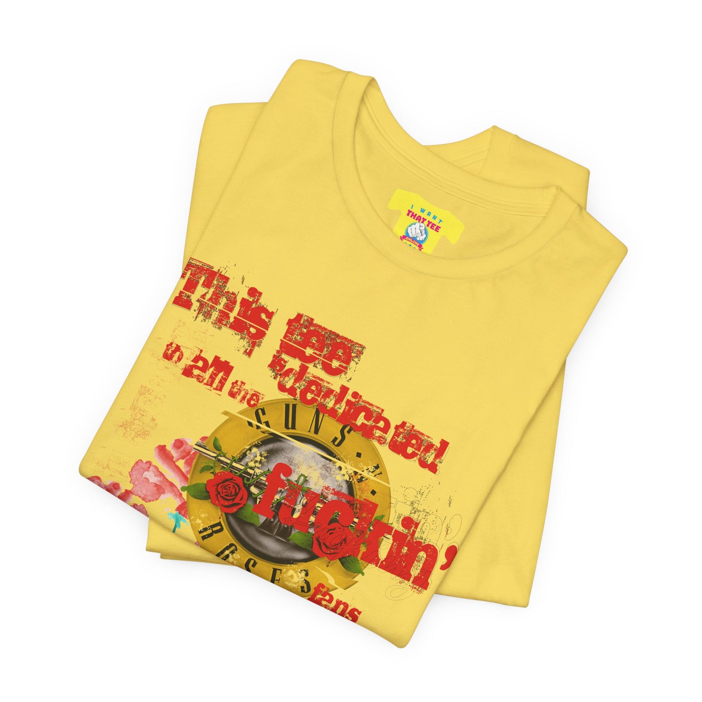 GUNS N ROSES - GET IN THE RING (Unisex Softstyle T-Shirt)