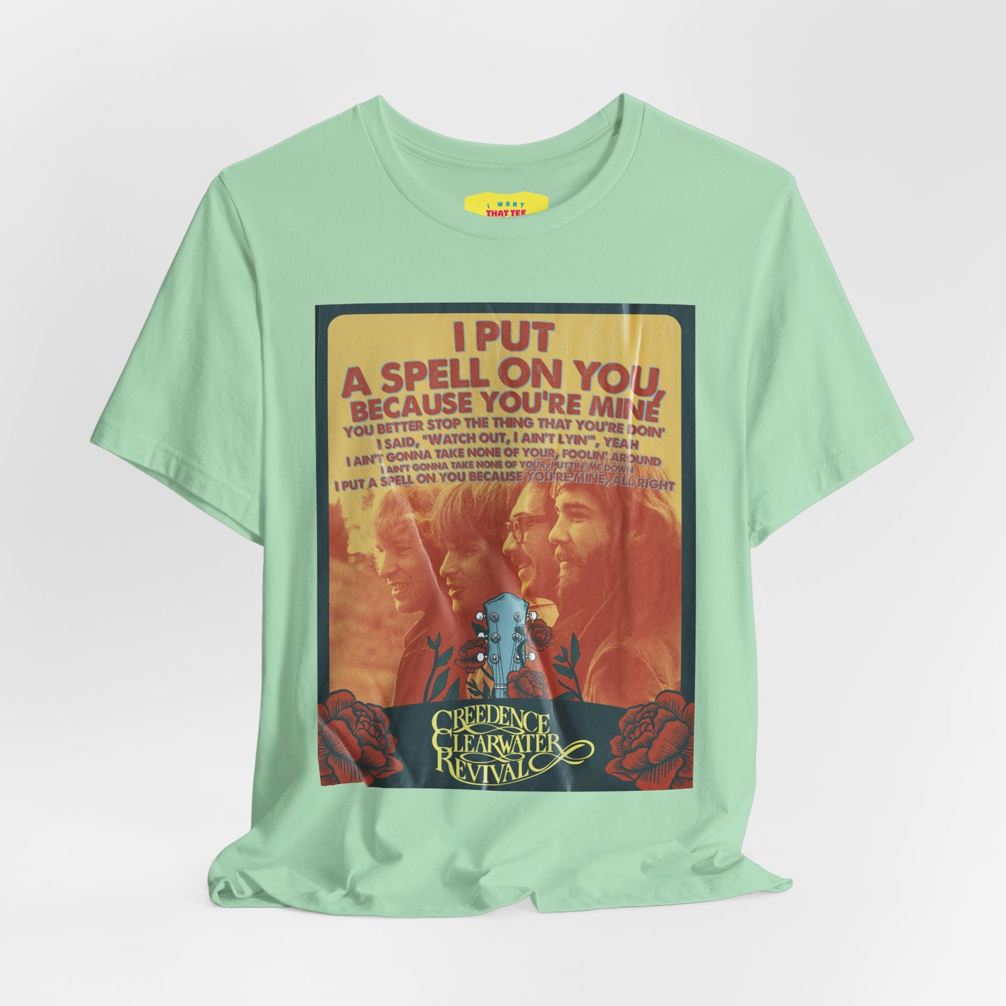 I PUT A SPELL ON YOU - CREDENCE CLEARWATER REVIVAL (Unisex Jersey Short Sleeve Tee)