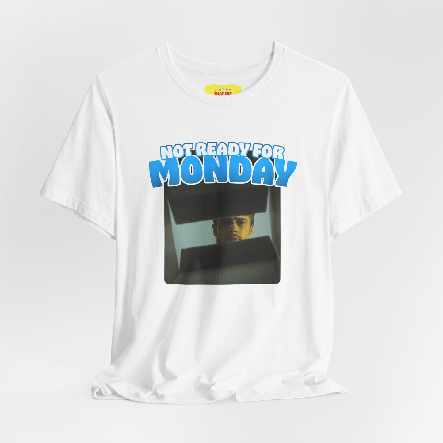 NOT READY FOR MONDAY - SE7EN JOKE (Unisex Softstyle T-Shirt)