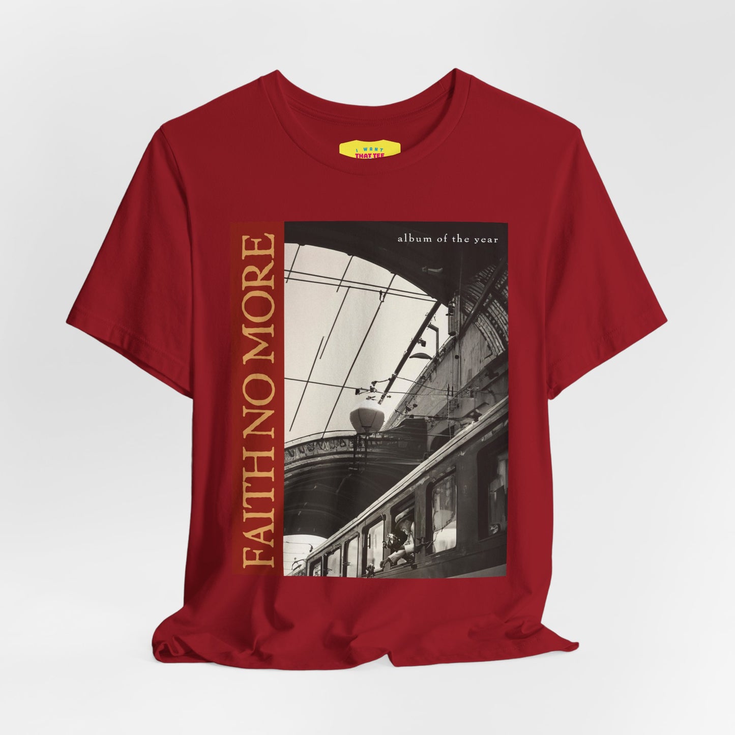 FAITH NO MORE - ALBUM OF THE YEAR (Unisex Jersey Short Sleeve Tee)