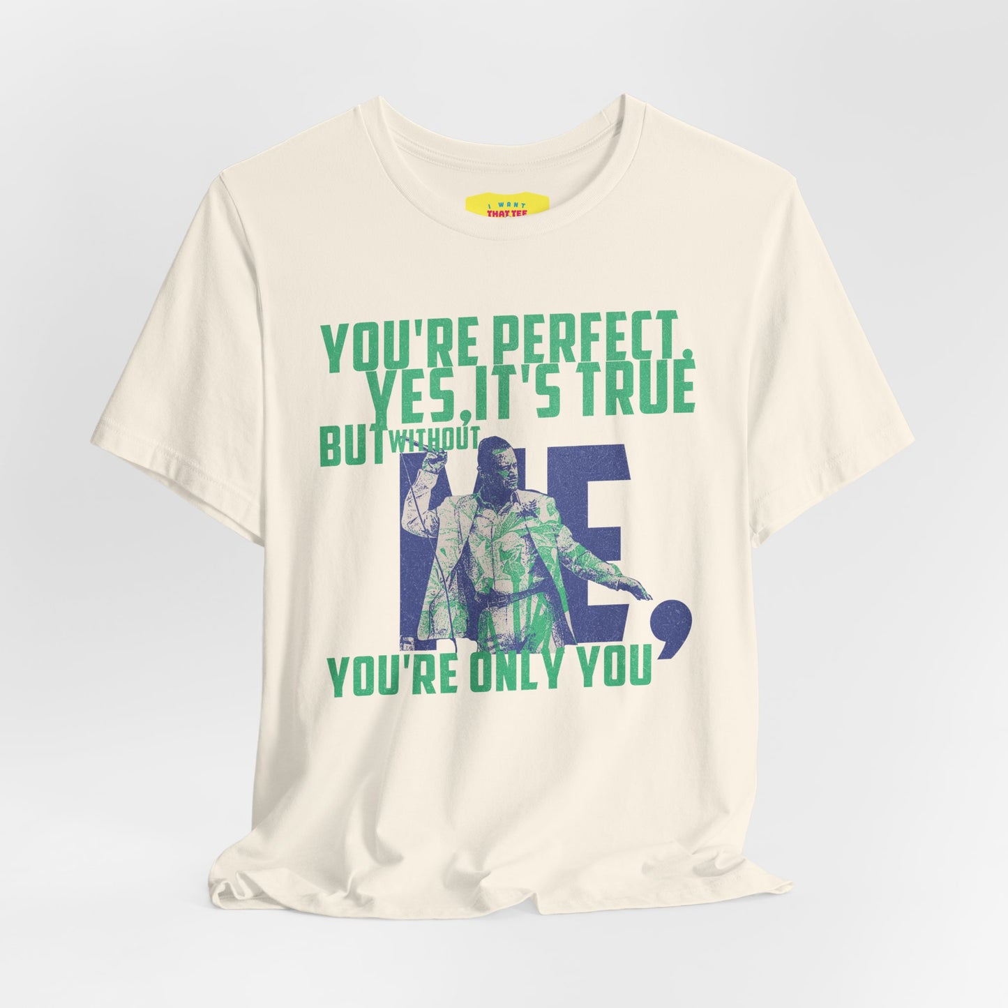 YOU'RE PERFECT, YES IT'S TRUE - FAITH NO MORE (Unisex Jersey Short Sleeve Tee)