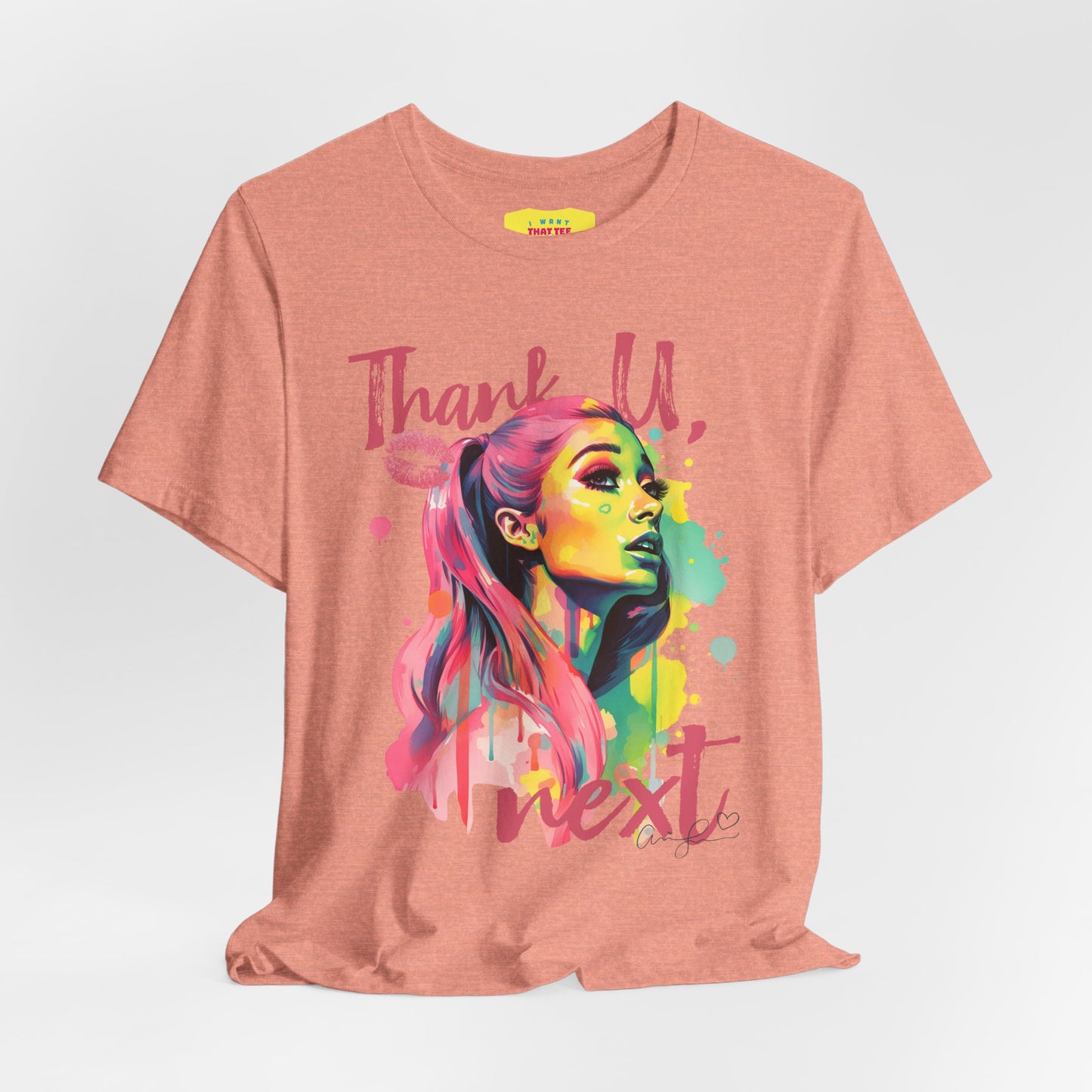 ARlANA GRANDE - THANK U, NEXT (Unisex Jersey Short Sleeve Tee)