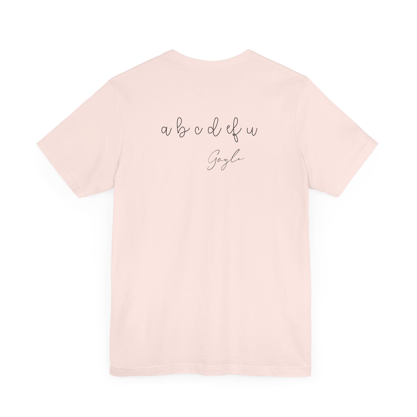 ABCDEFU - GAYLE LYRIC (Unisex Jersey Short Sleeve Tee)