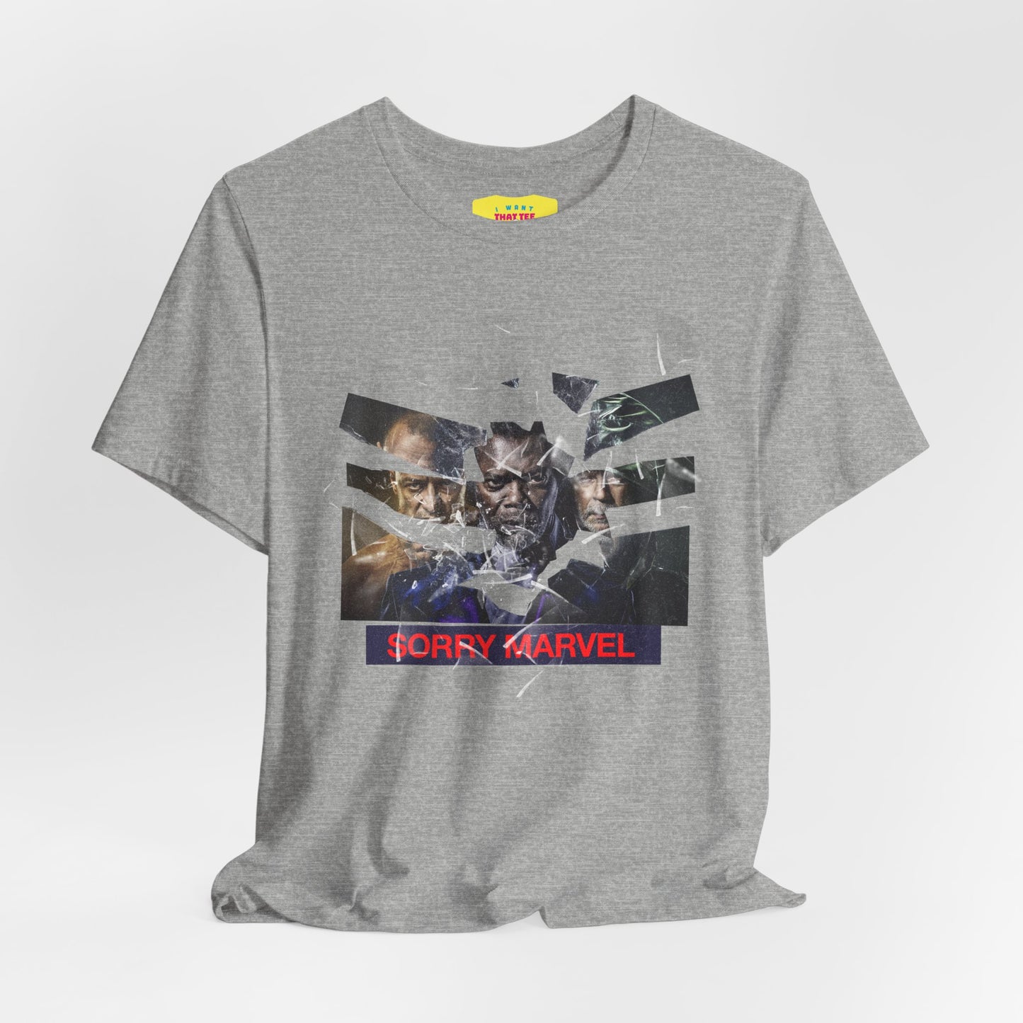 SORRY MARVEL - SHYAMALAN TRILOGY (Unisex Jersey Short Sleeve Tee)