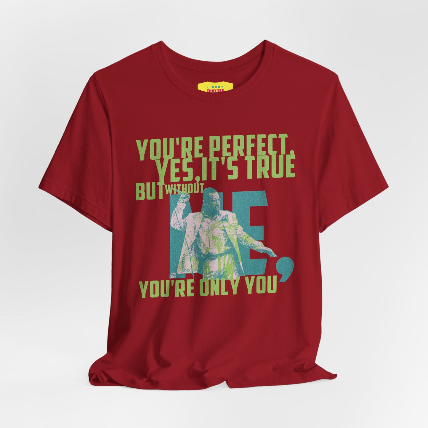 YOU'RE PERFECT, YES IT'S TRUE - FAITH NO MORE (Unisex Jersey Short Sleeve Tee)