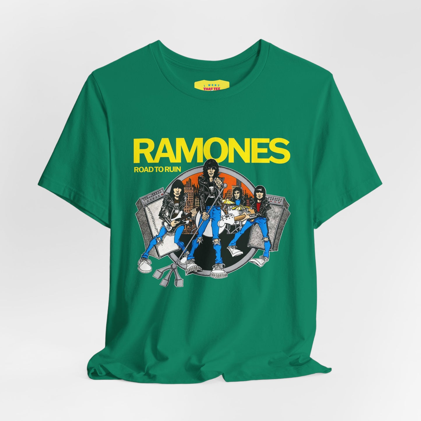 RAMONES ROAD TO RUIN COVER ALBUM (Unisex Softstyle T-Shirt)