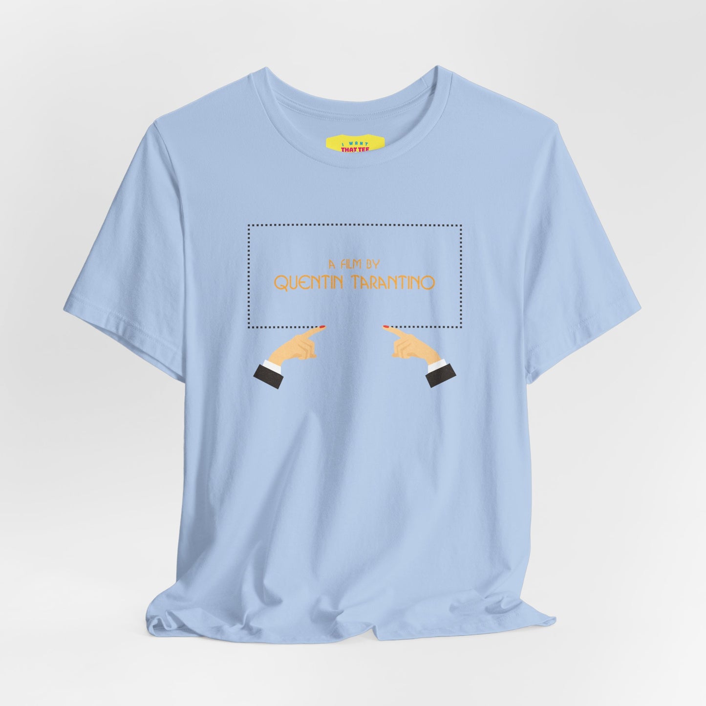 DON'T BE A SQUARE - PULP FICTION QUOTE (Unisex Jersey Short Sleeve Tee)