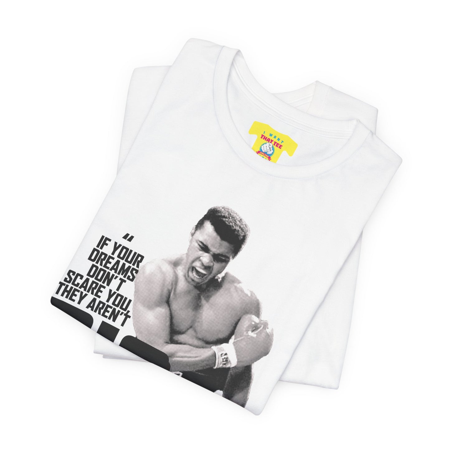 MUHAMMAD ALI QUOTE (Unisex Softstyle T-Shirt)