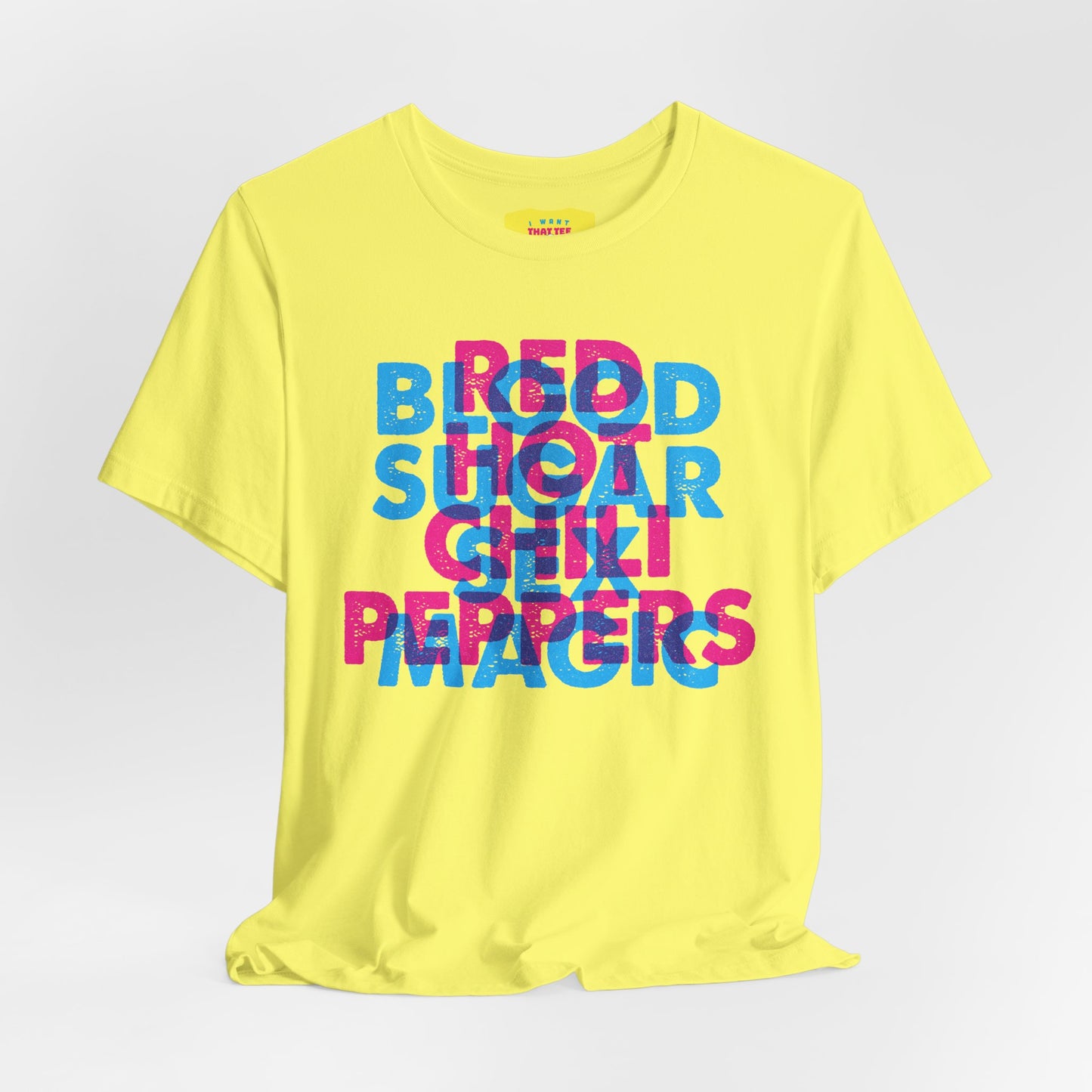 BLOOD SUGAR SEX MAGIC - RED HOT CHILI PEPPERS (Unisex Jersey Short Sleeve Tee)