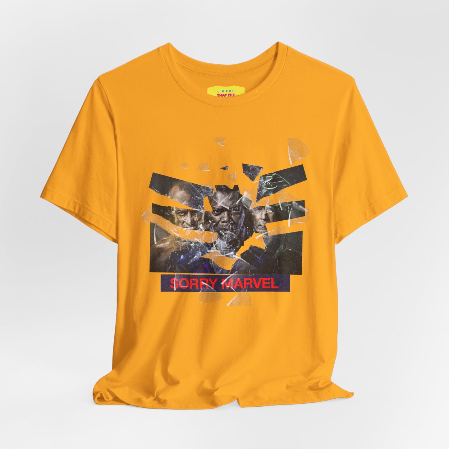 SORRY MARVEL - SHYAMALAN TRILOGY (Unisex Jersey Short Sleeve Tee)