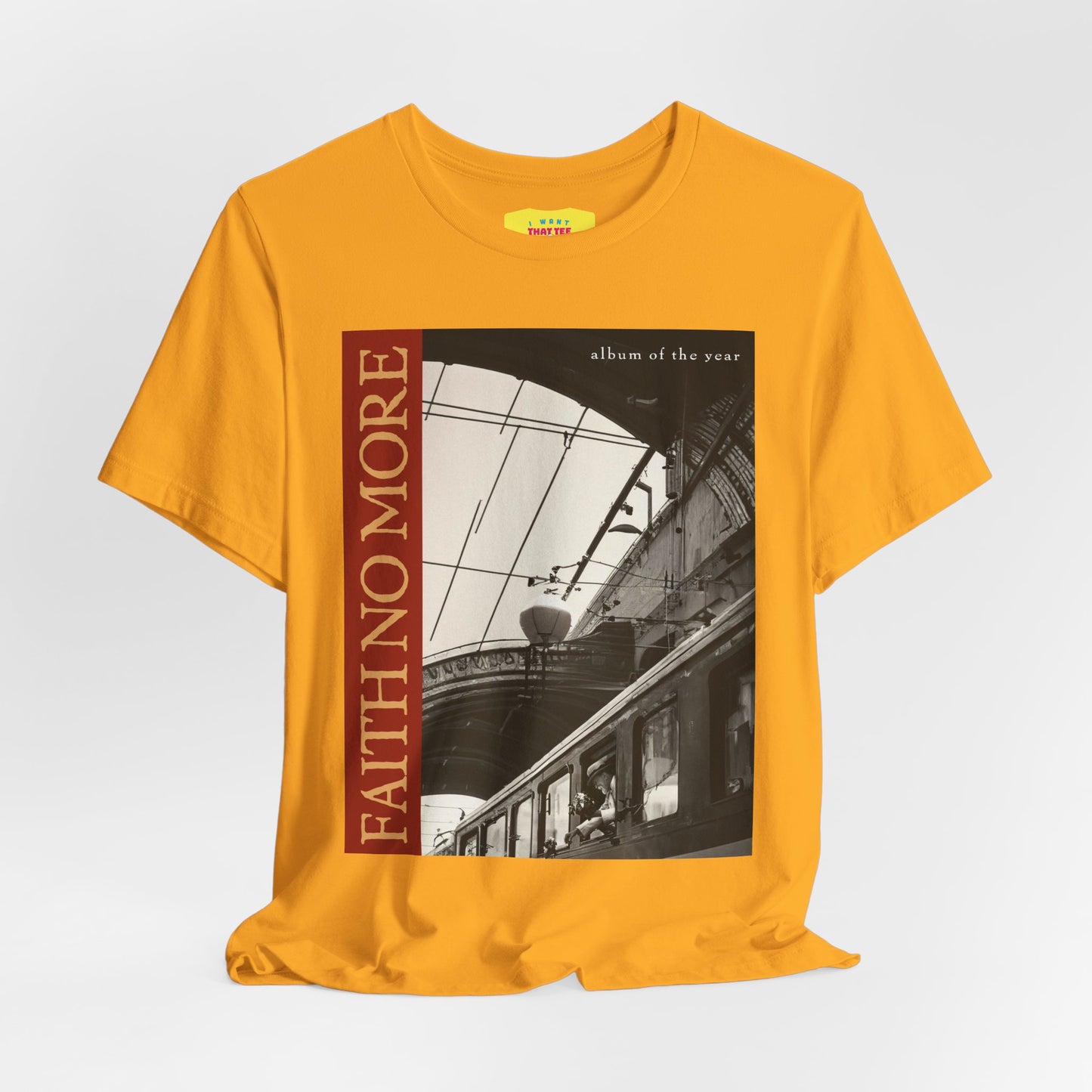 FAITH NO MORE - ALBUM OF THE YEAR (Unisex Jersey Short Sleeve Tee)