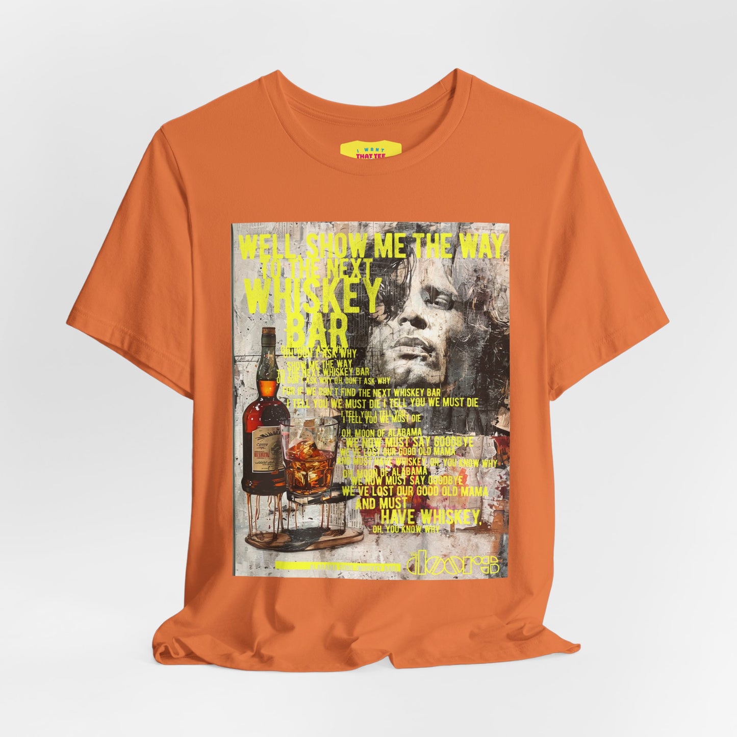 ALABAMA SONG (WHISKY BAR) - THE DOORS (Unisex Jersey Short Sleeve Tee)