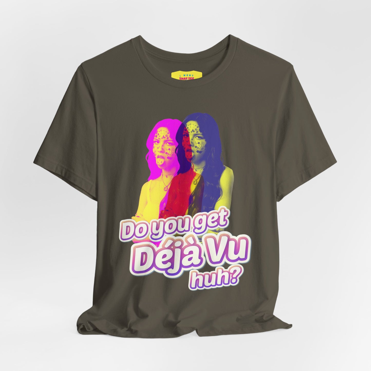 OLIVIA RODRIGO - DEJA VU (Unisex Jersey Short Sleeve Tee)