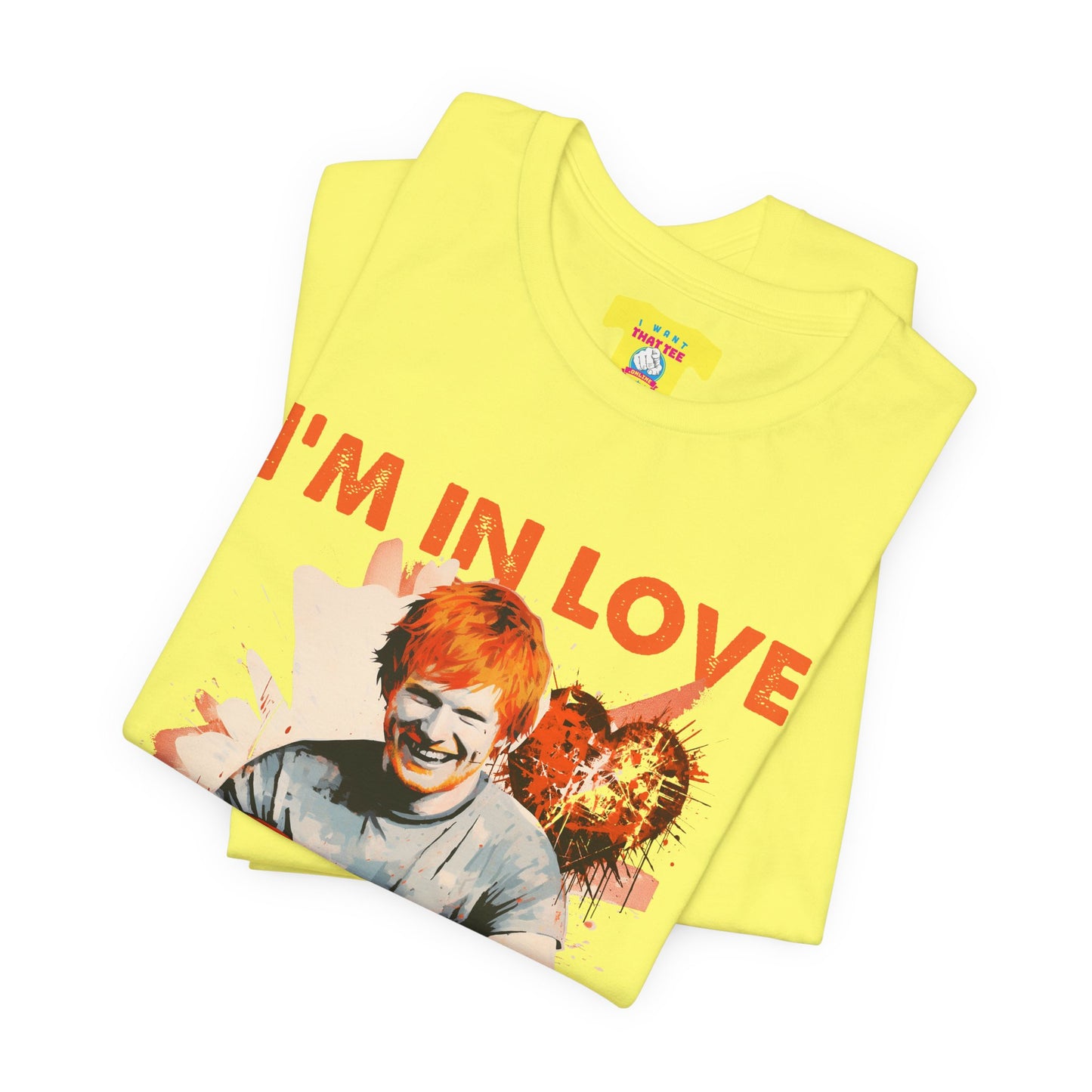 ED SHEERAN - SHAPE OF YOU (Unisex Jersey Short Sleeve Tee)