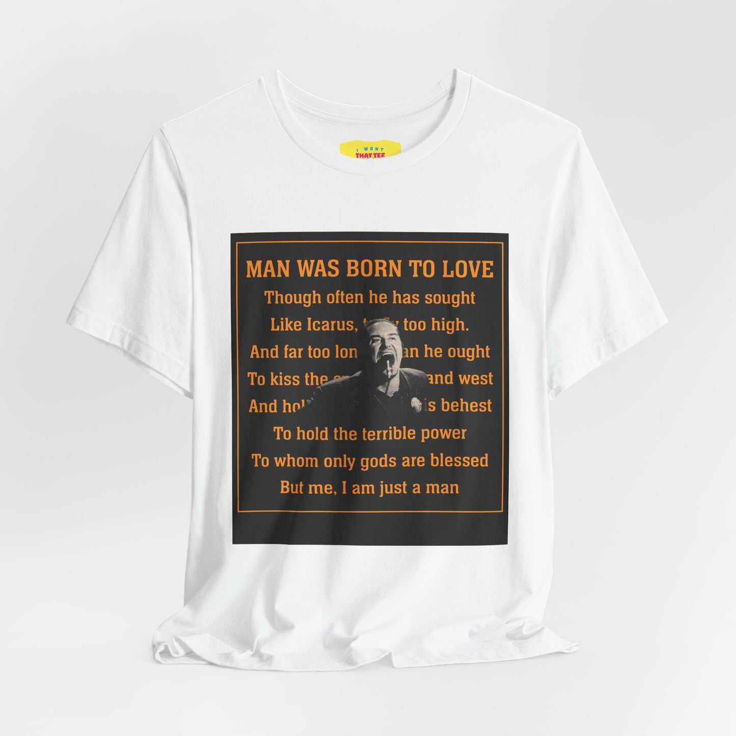 JUST A MAN - FAITH NO MORE (Unisex Softstyle T-Shirt)