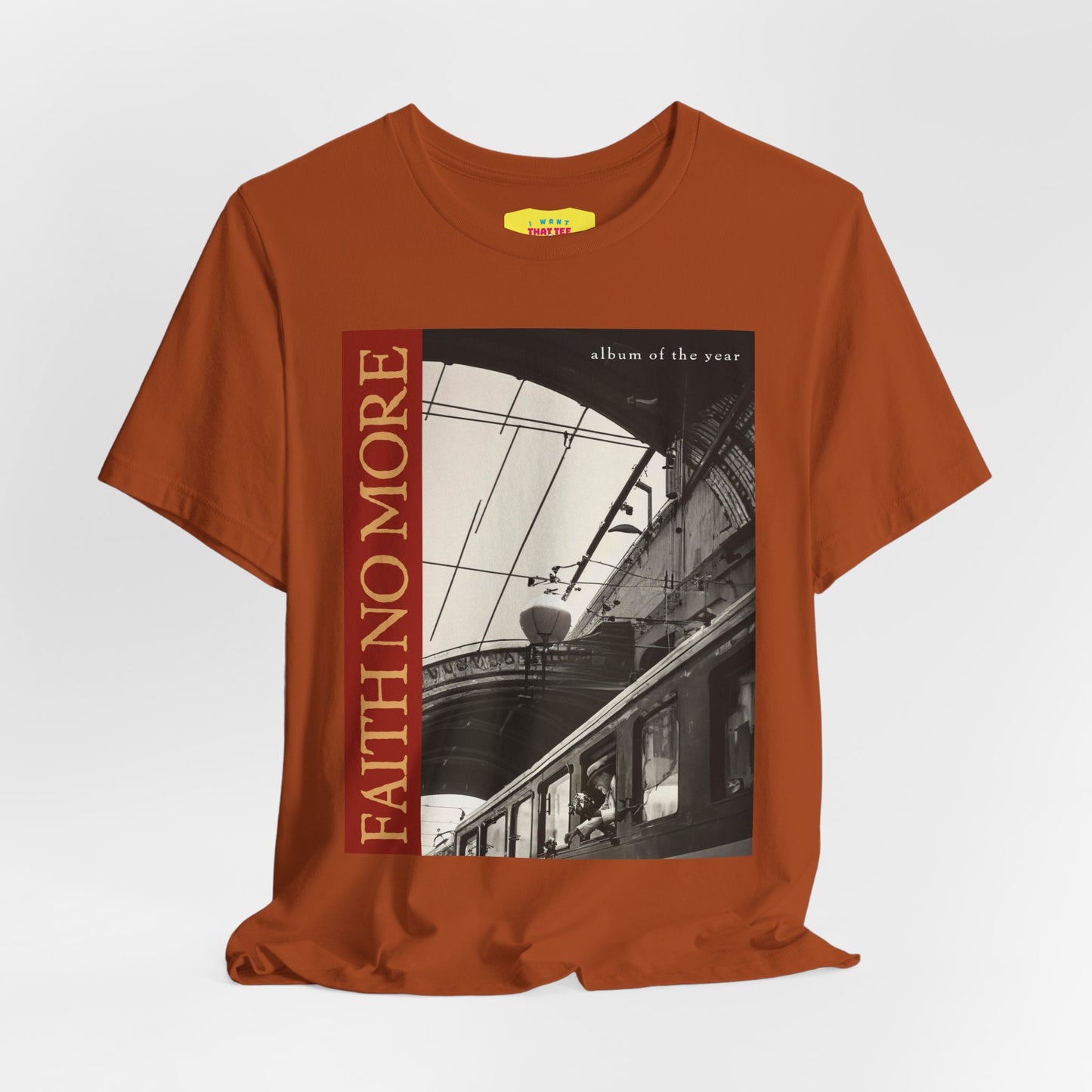 FAITH NO MORE - ALBUM OF THE YEAR (Unisex Jersey Short Sleeve Tee)