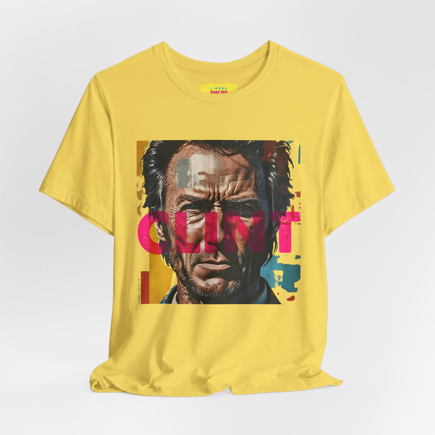 CLINT EASTWOOD (Unisex Jersey Short Sleeve Tee)