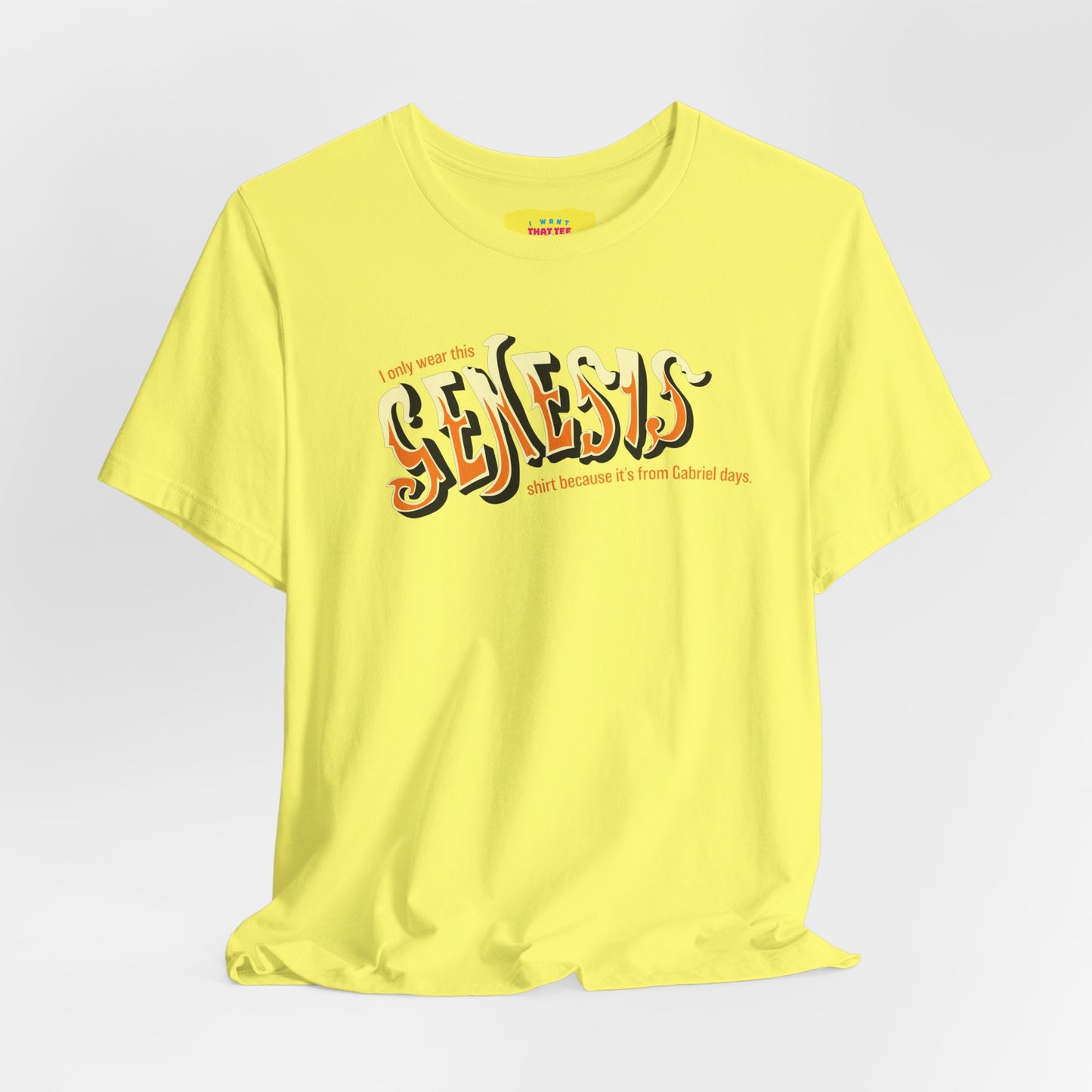 GENESIS (Unisex Jersey Short Sleeve Tee)