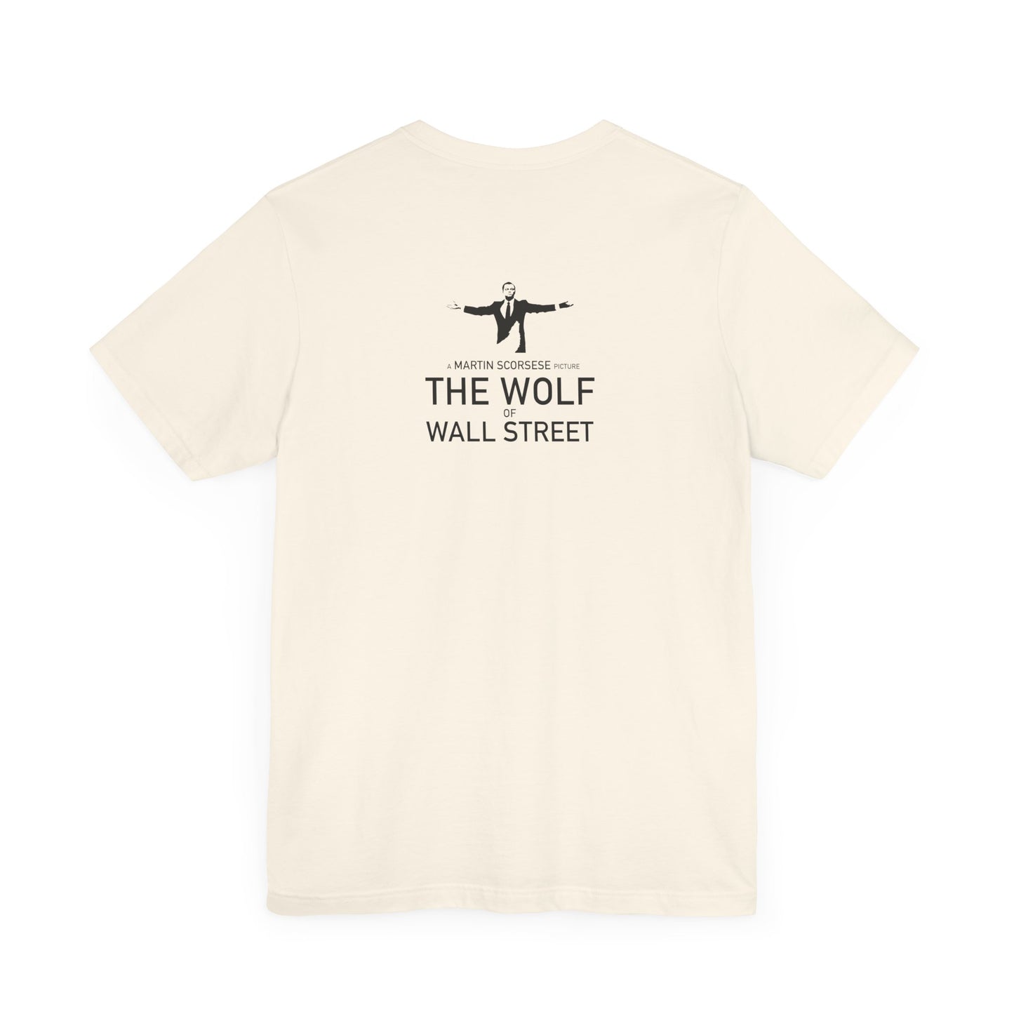 AT LEAST TWICE A DAY - THE WOLF OF WALL STREET QUOTE (Unisex Jersey Short Sleeve Tee)