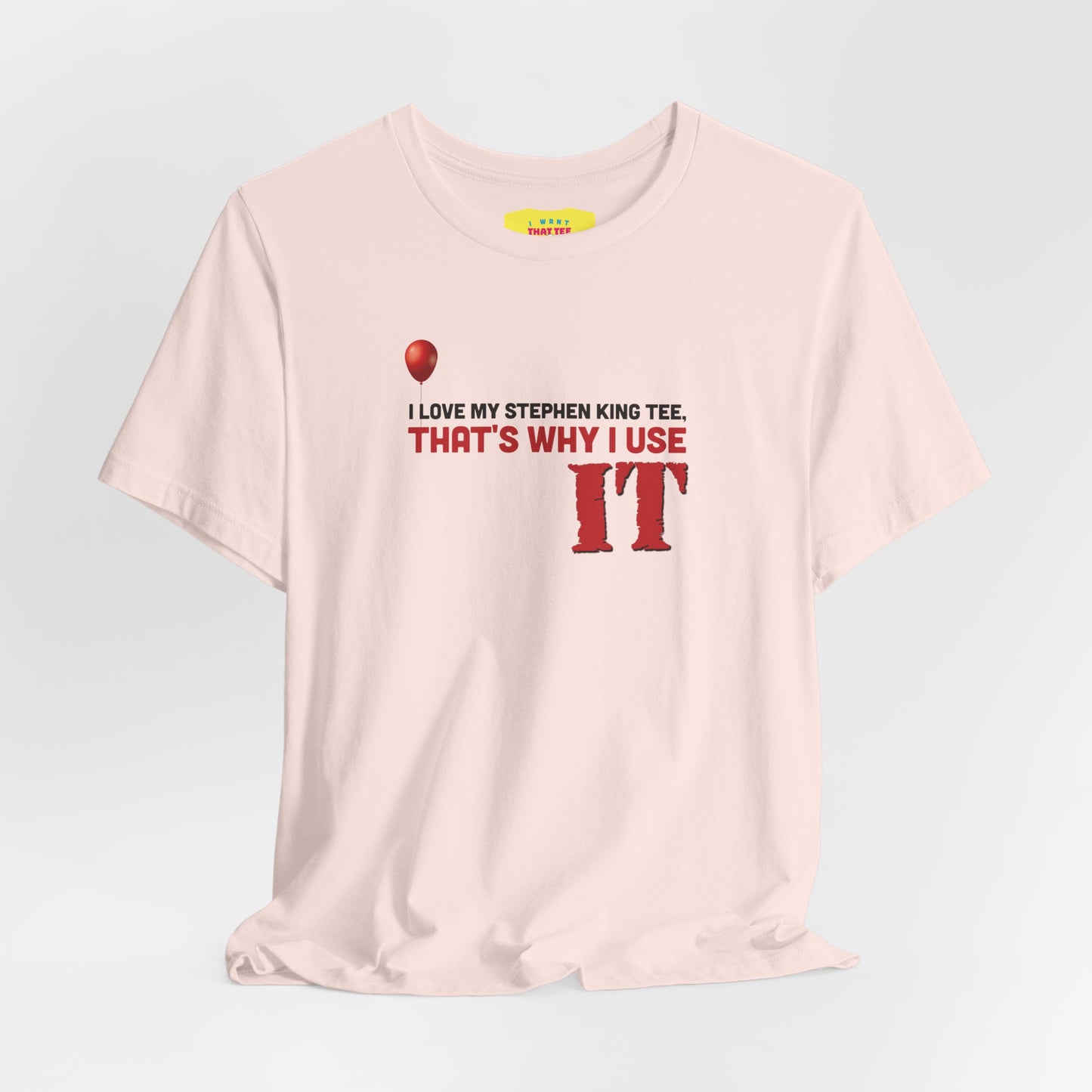 STEPHEN KING'S IT (Unisex Jersey Short Sleeve Tee)