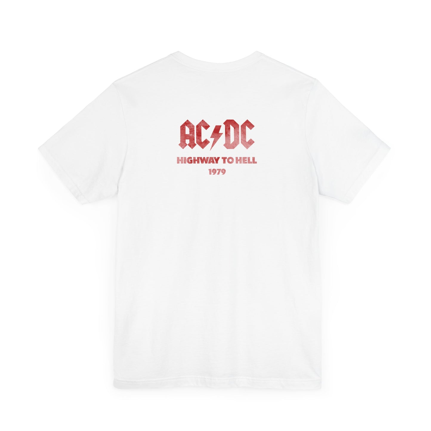 HIGHWAY TO HELL - AC/DC (Unisex Jersey Short Sleeve Tee)