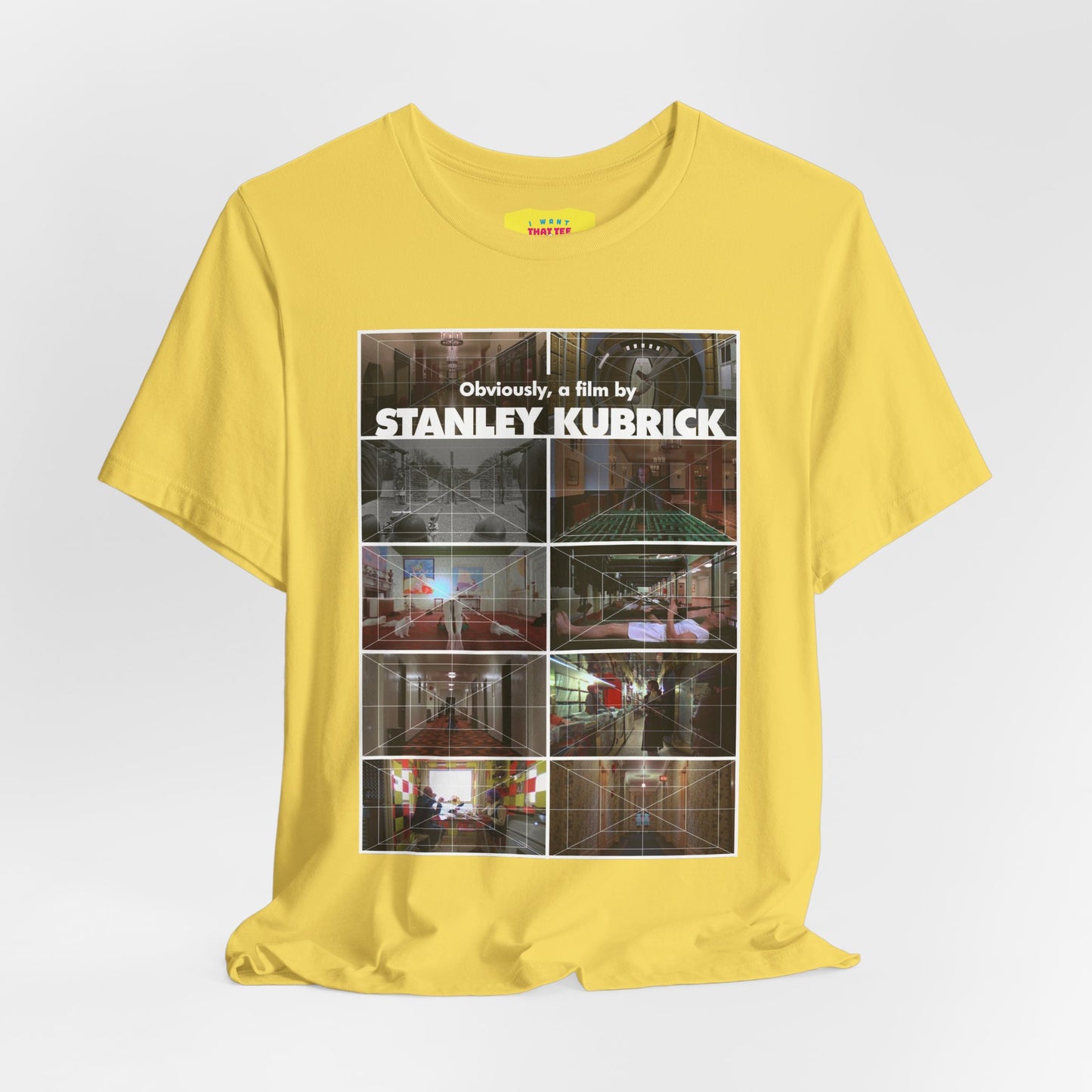 OBVIOUSLY A FILM BY STANLEY KUBRICK - STANLEY KUBRICK PERSPECTIVE (Unisex Jersey Short Sleeve Tee)