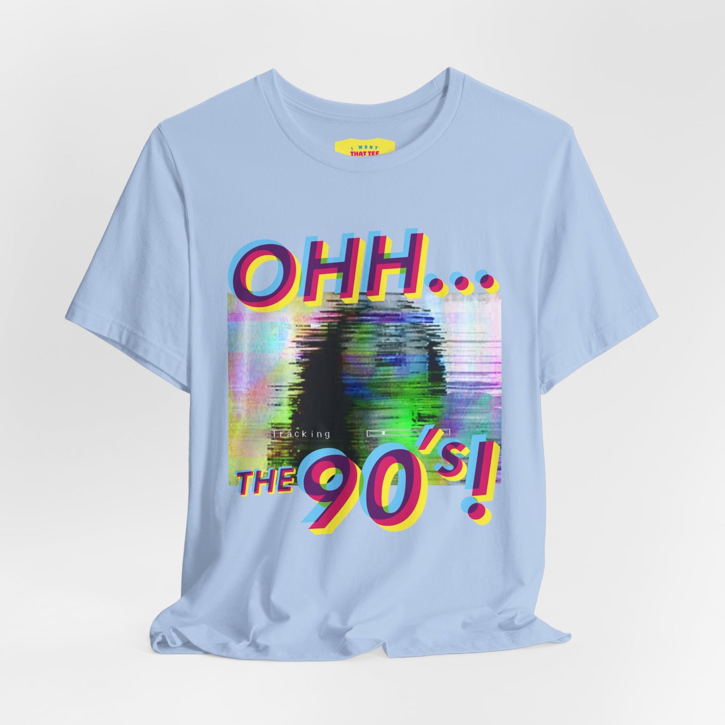 OHH... THE 90's - PORN CODER JOKE (Unisex Jersey Short Sleeve Tee)