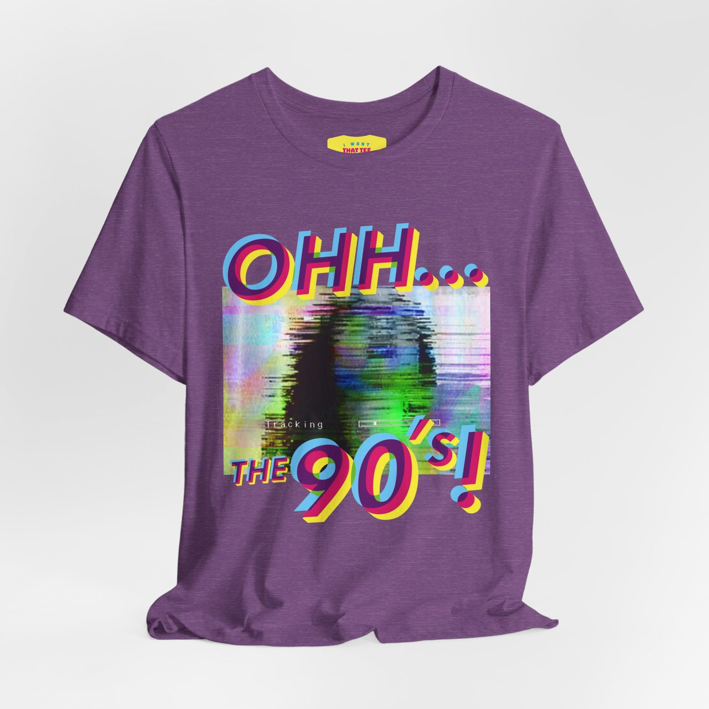 OHH... THE 90's - PORN CODER JOKE (Unisex Jersey Short Sleeve Tee)