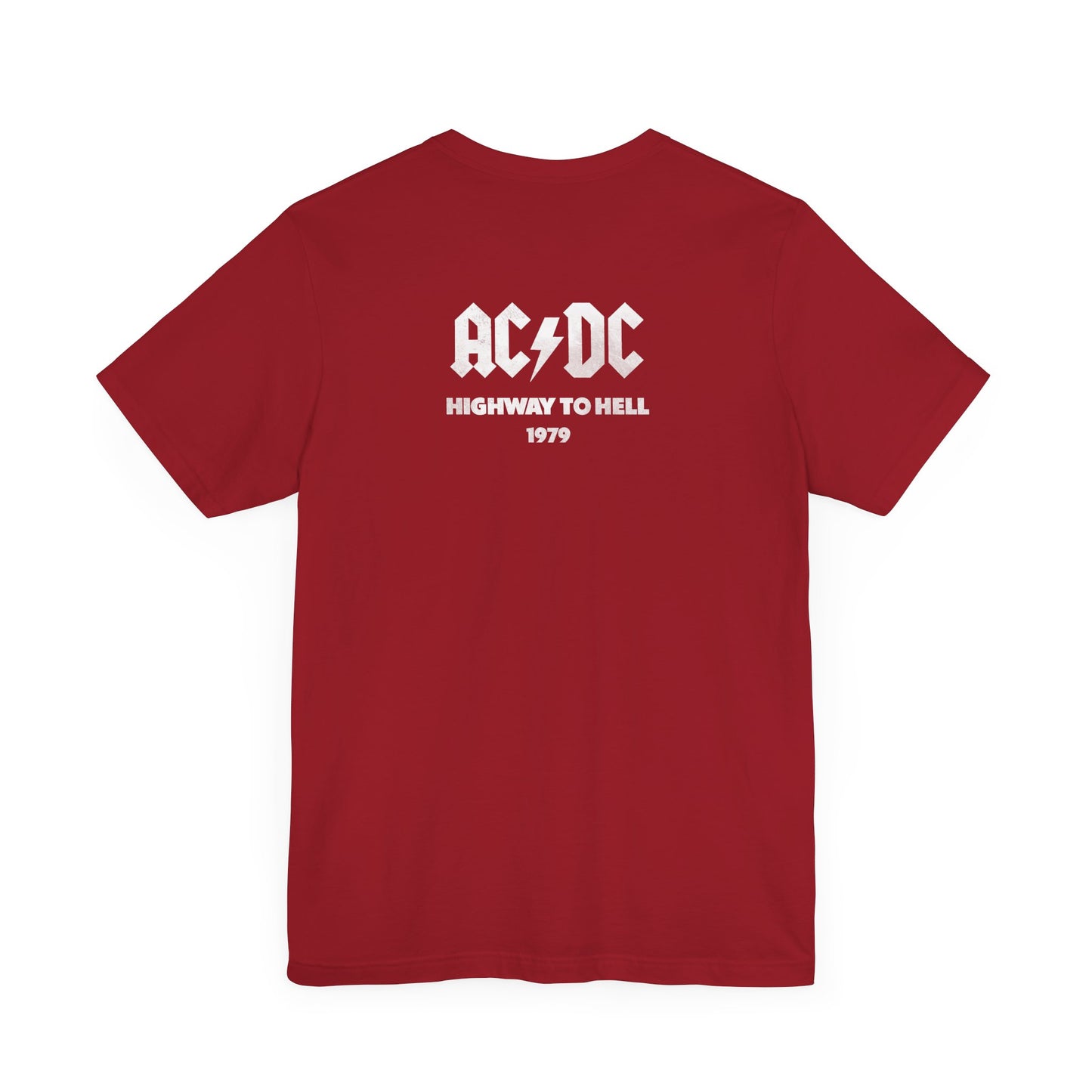 HIGHWAY TO HELL - AC/DC (Unisex Jersey Short Sleeve Tee)