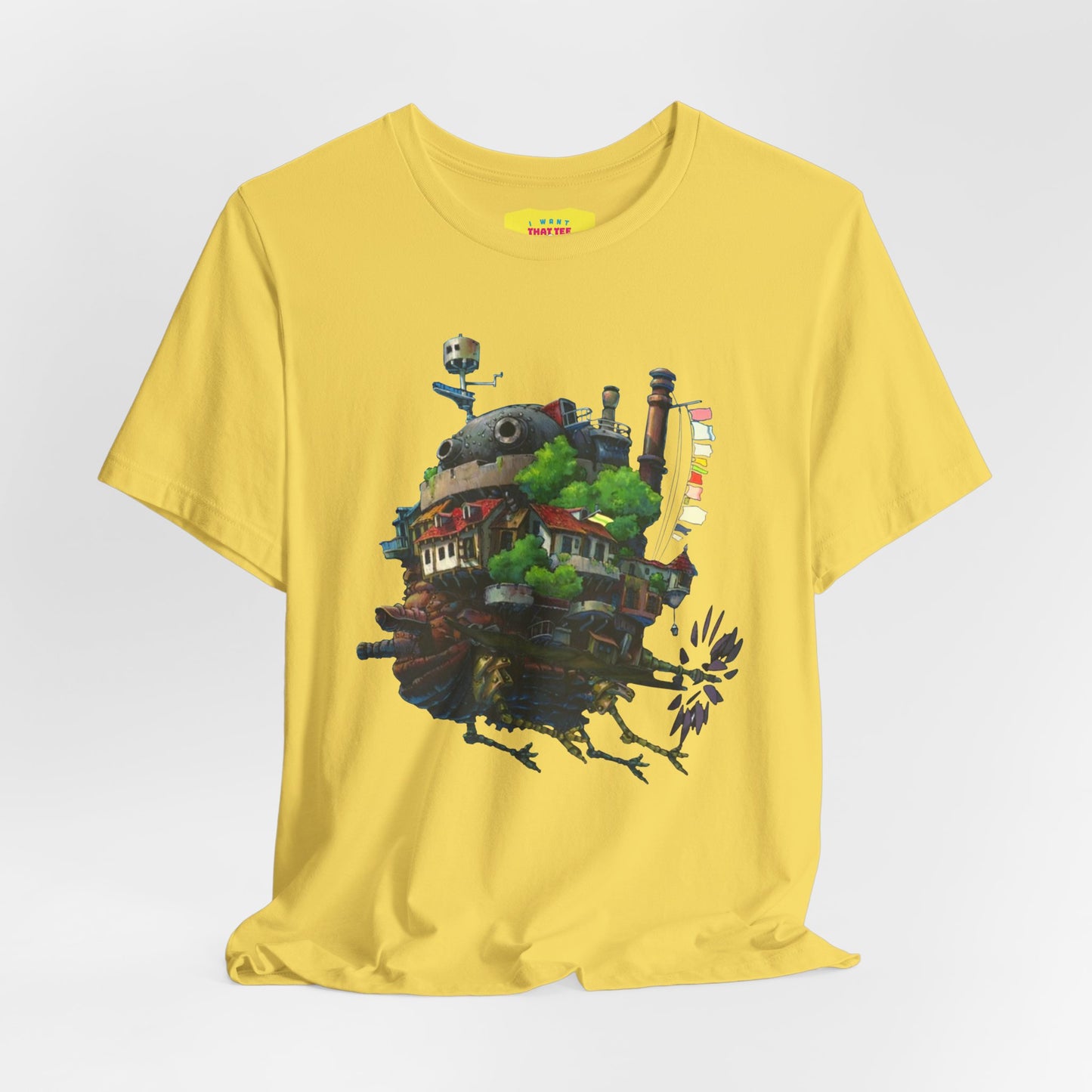 HOWL'S MOVING CASTLE (Unisex Jersey Short Sleeve Tee)