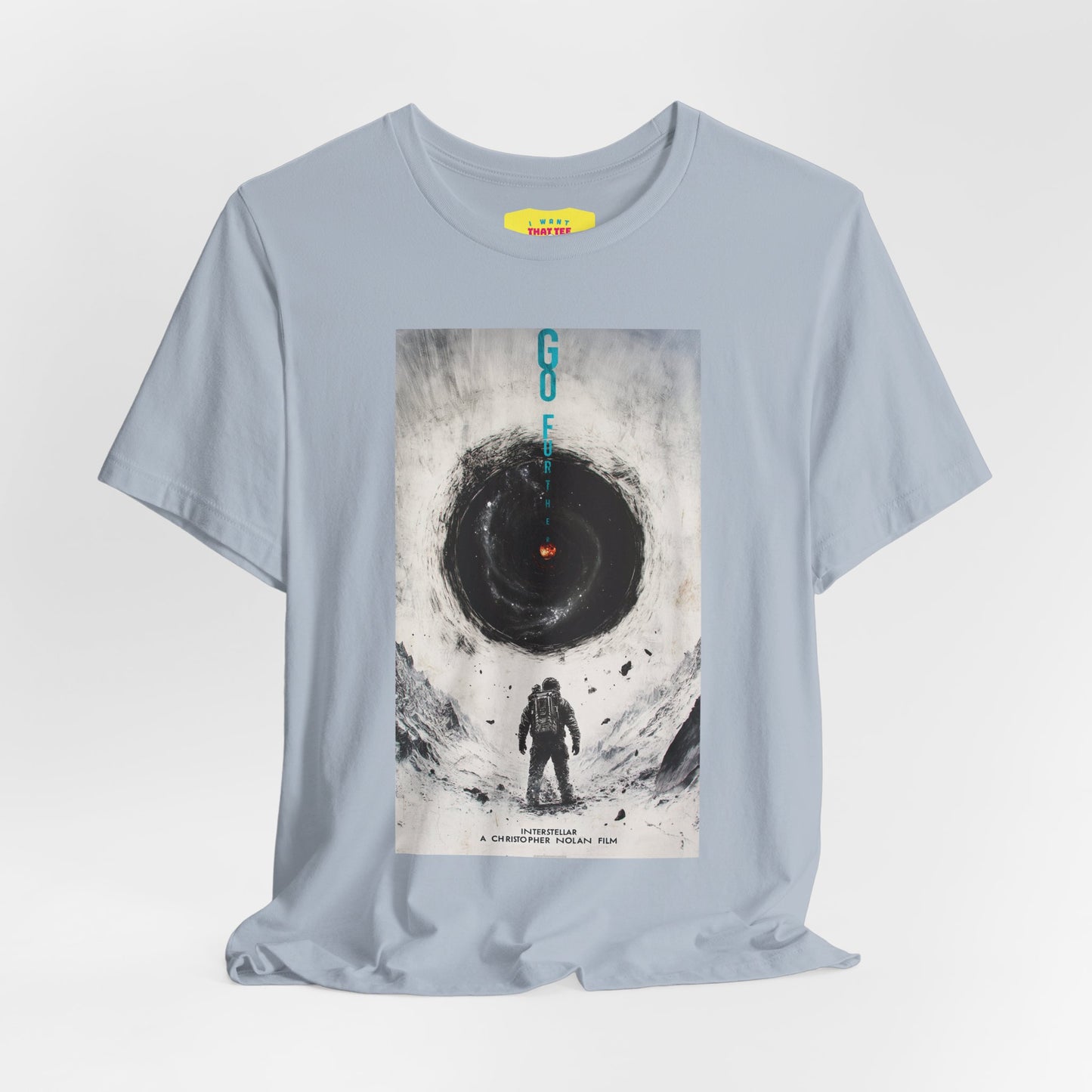 INTERSTELLAR - GO FURTHER (Unisex Jersey Short Sleeve Tee)