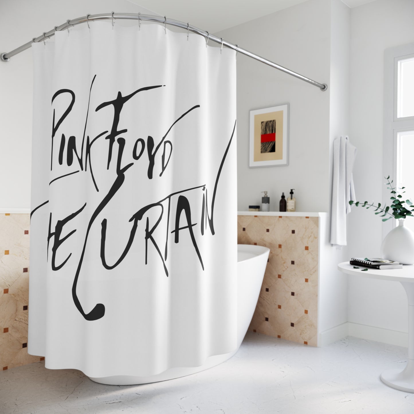 PINK FLOYD THE CURTAIN - SHOWER CURTAIN