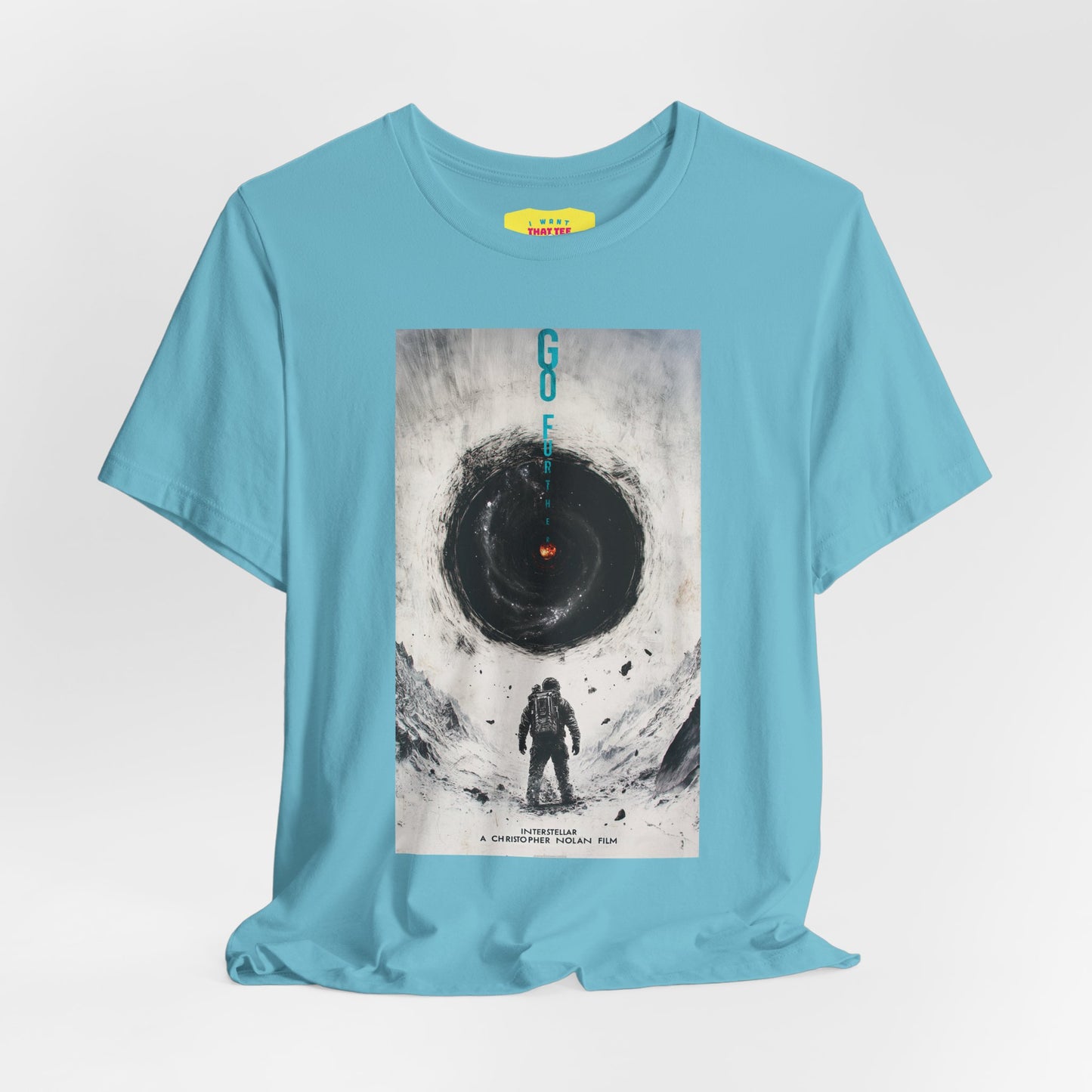 INTERSTELLAR - GO FURTHER (Unisex Jersey Short Sleeve Tee)