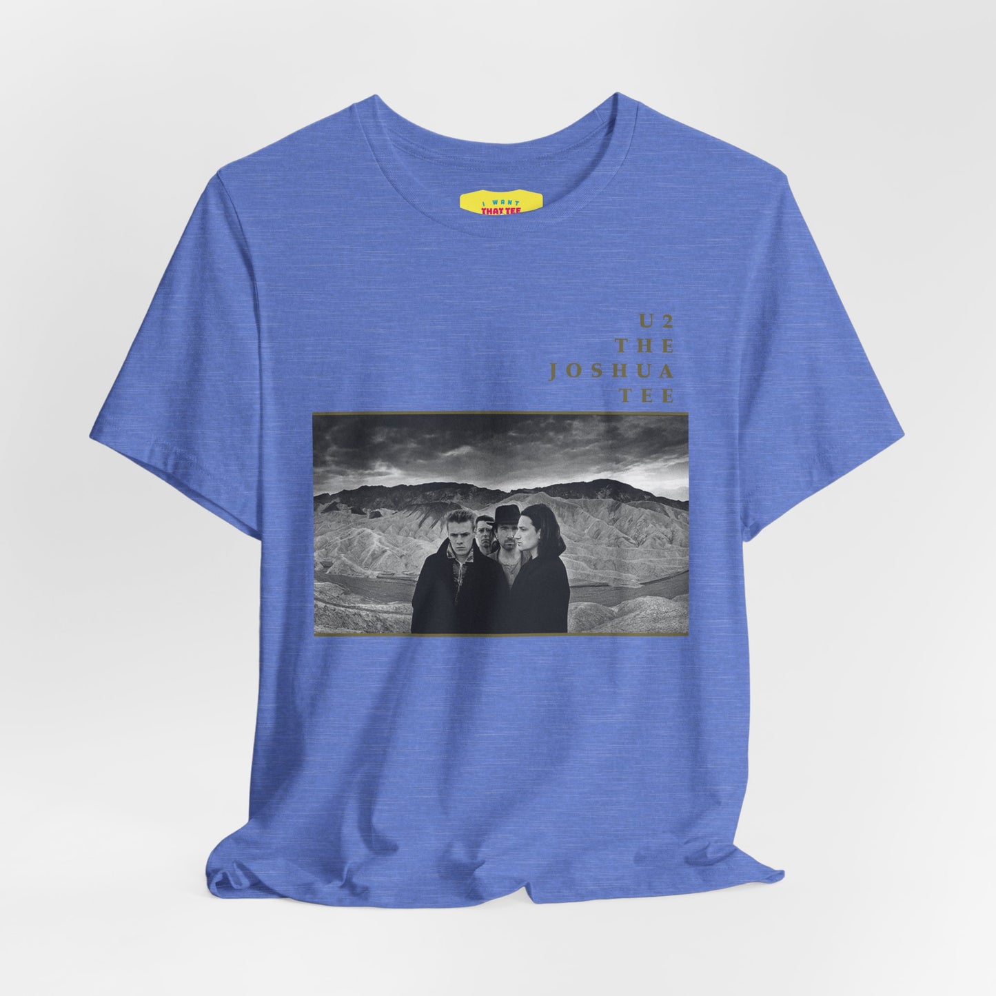 THE JOSHUA TEE - U2 ALBUM JOKE (Unisex Softstyle T-Shirt)