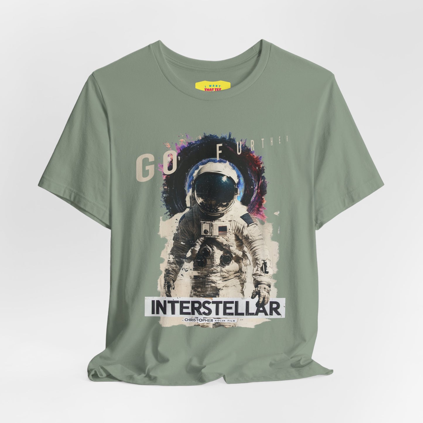 INTERSTELLAR - GO FURTHER (Unisex Jersey Short Sleeve Tee)